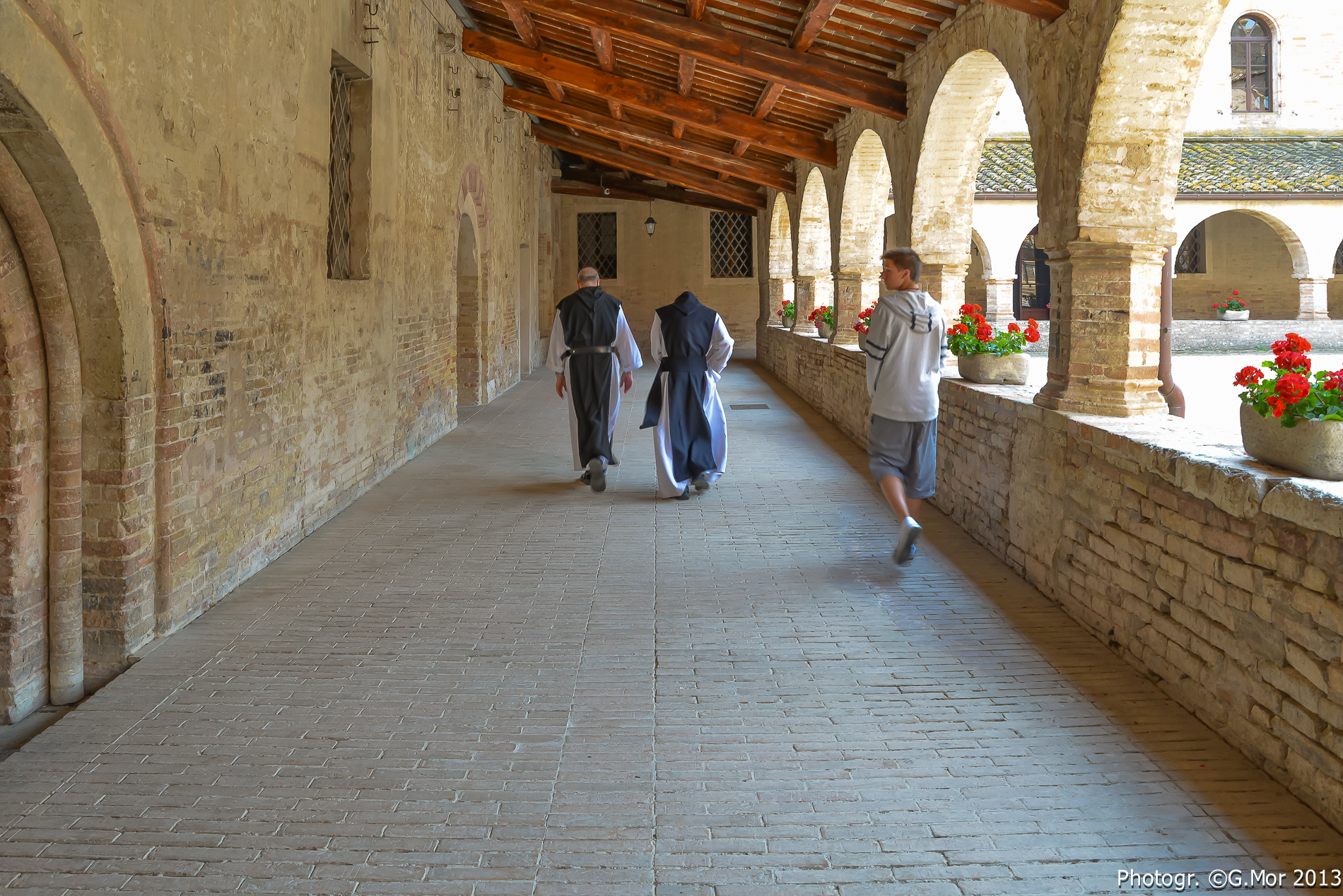 Interno dell'Abbazia di Fiastra