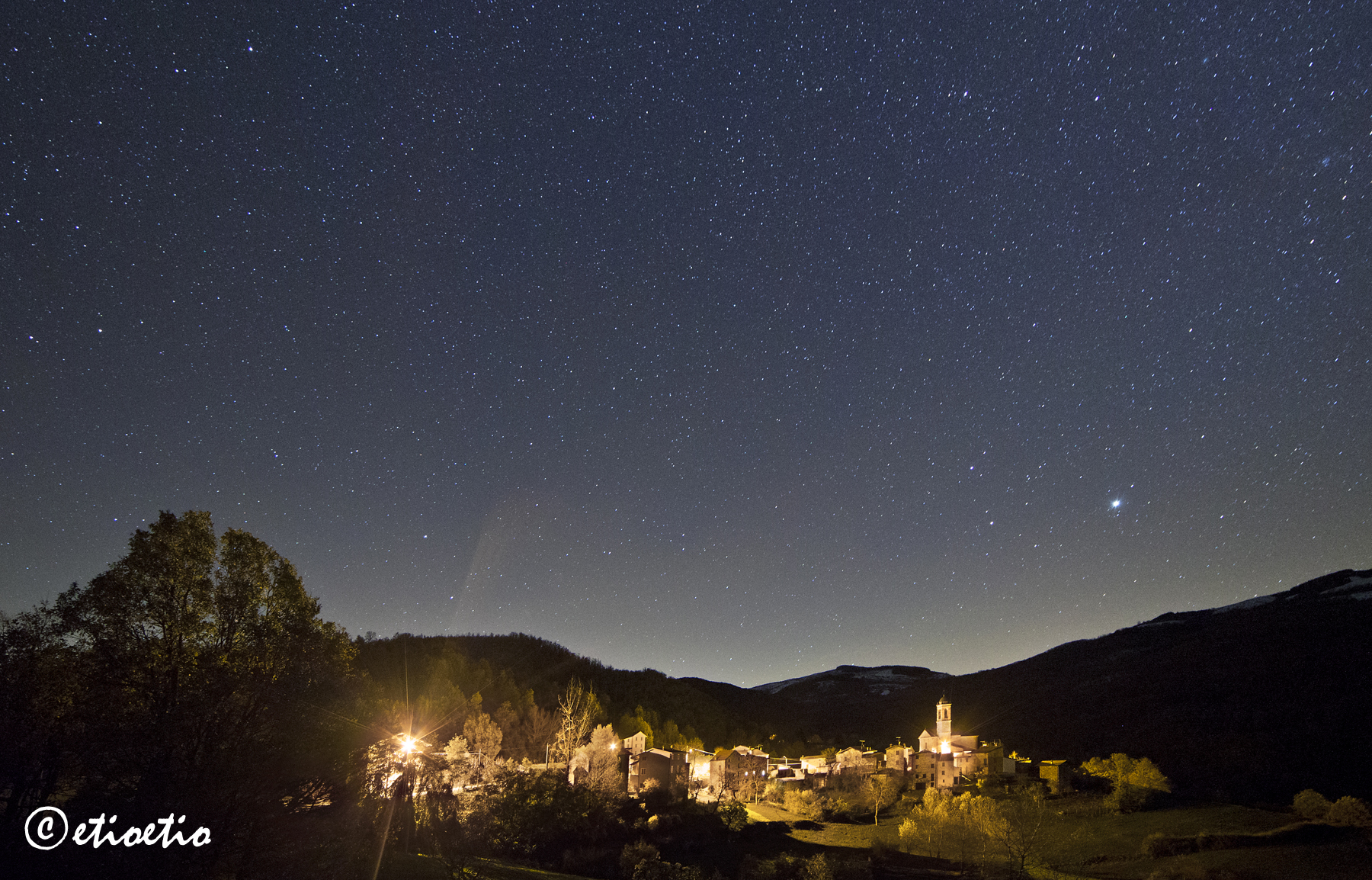 Castelcanafurone: sky & stars