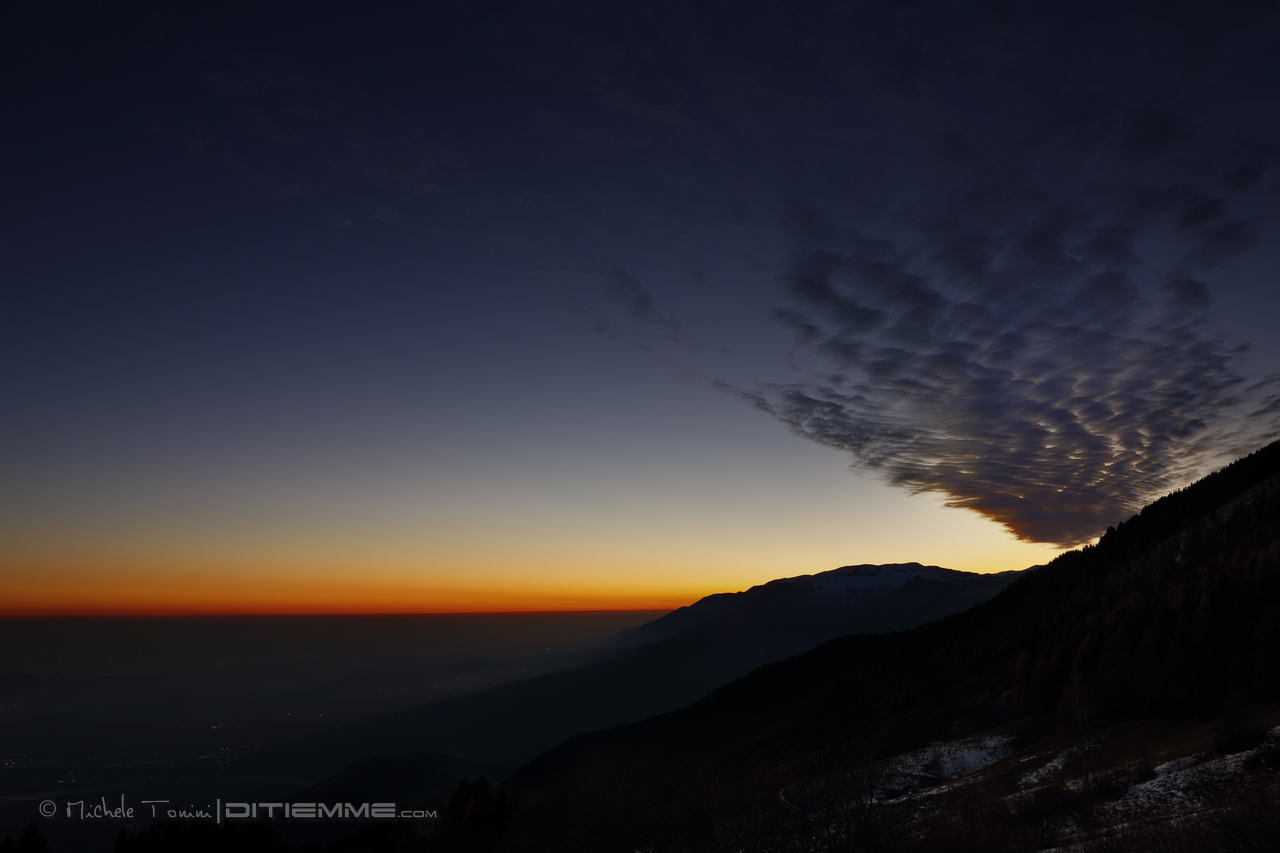 Sunset in Pianezze 2