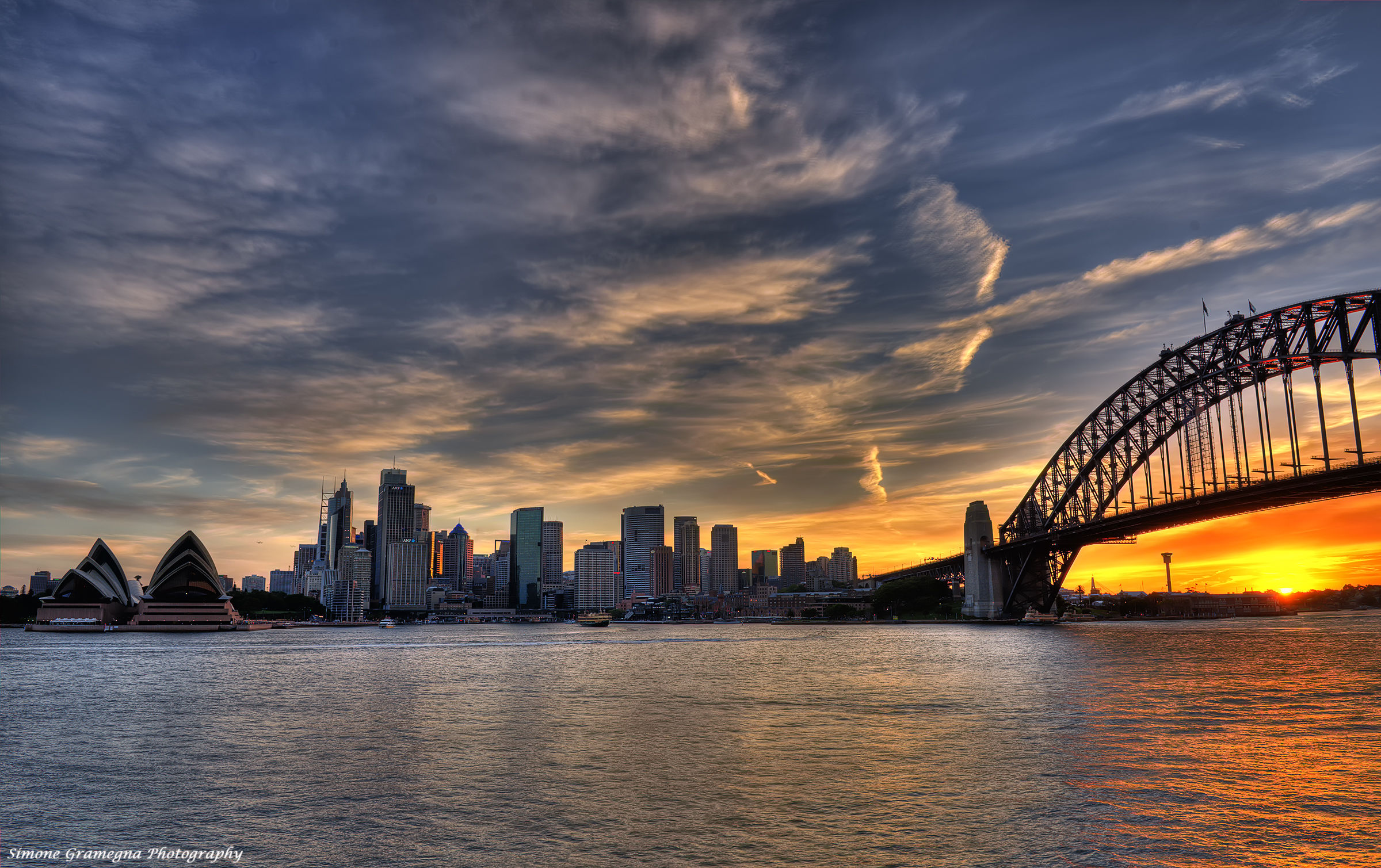 Sydney Sunset HDR