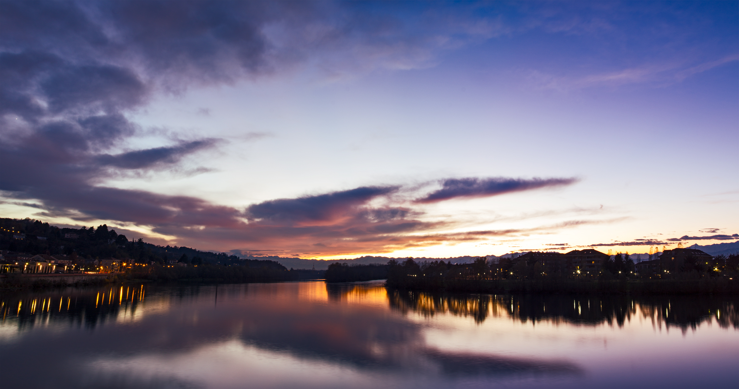 Panoramica Tramonto San Mauro