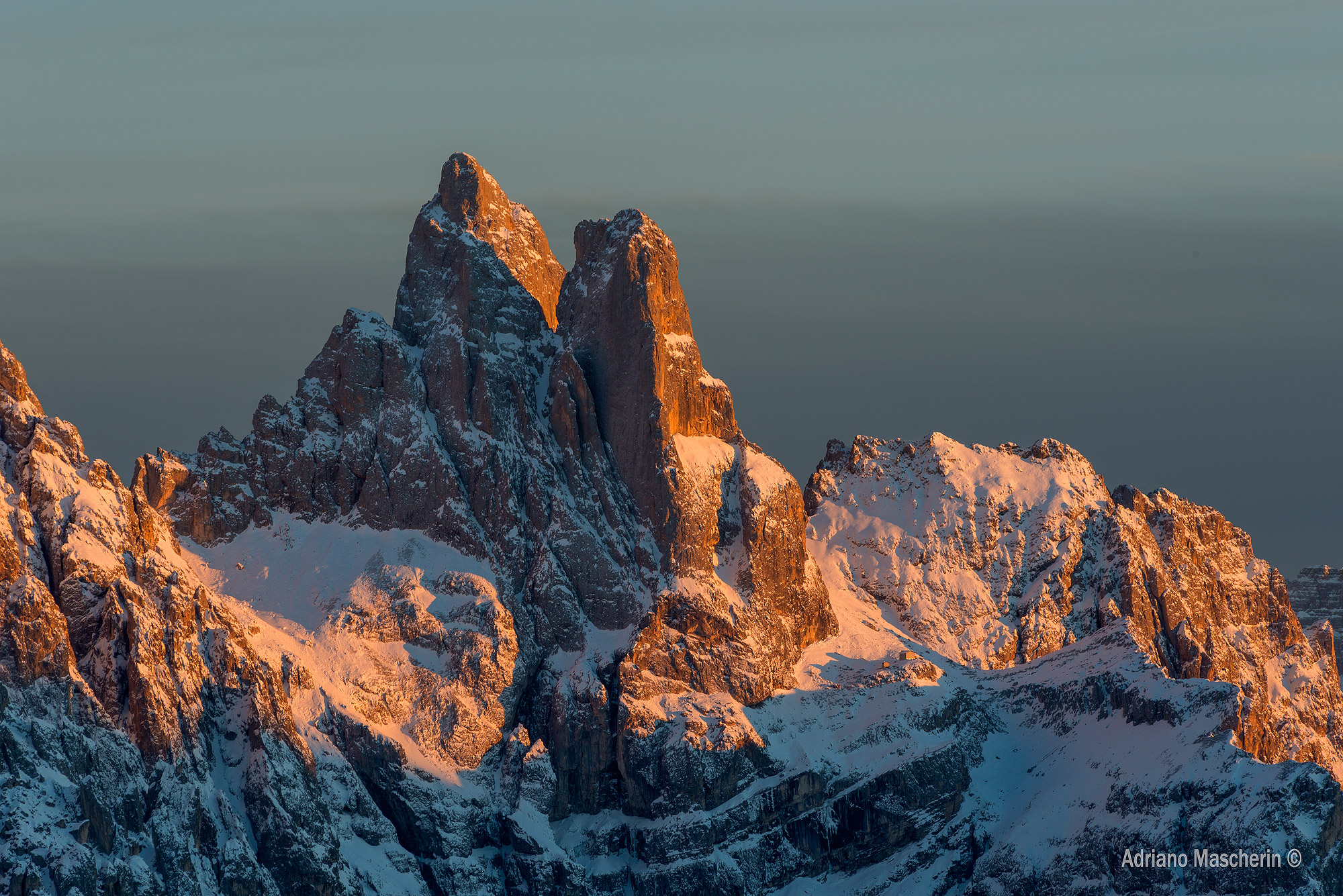 Cima della Madonna ultime luci
