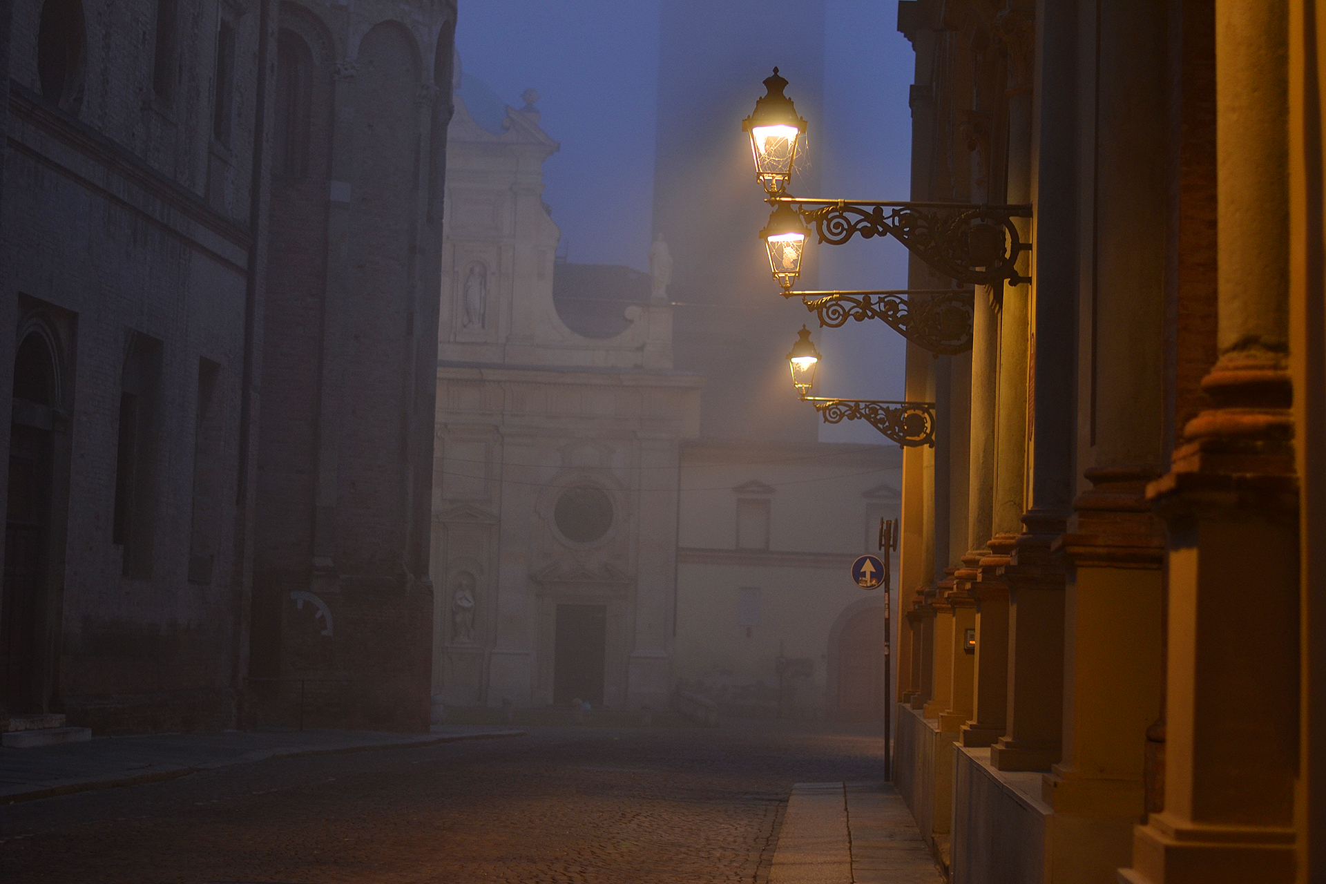 luce e nebbia