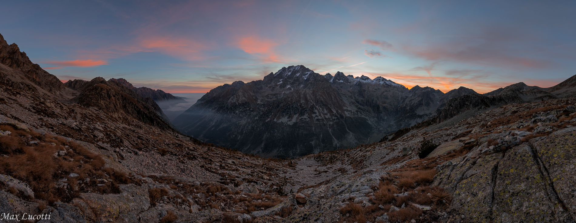Panoramica sull'Argentera
