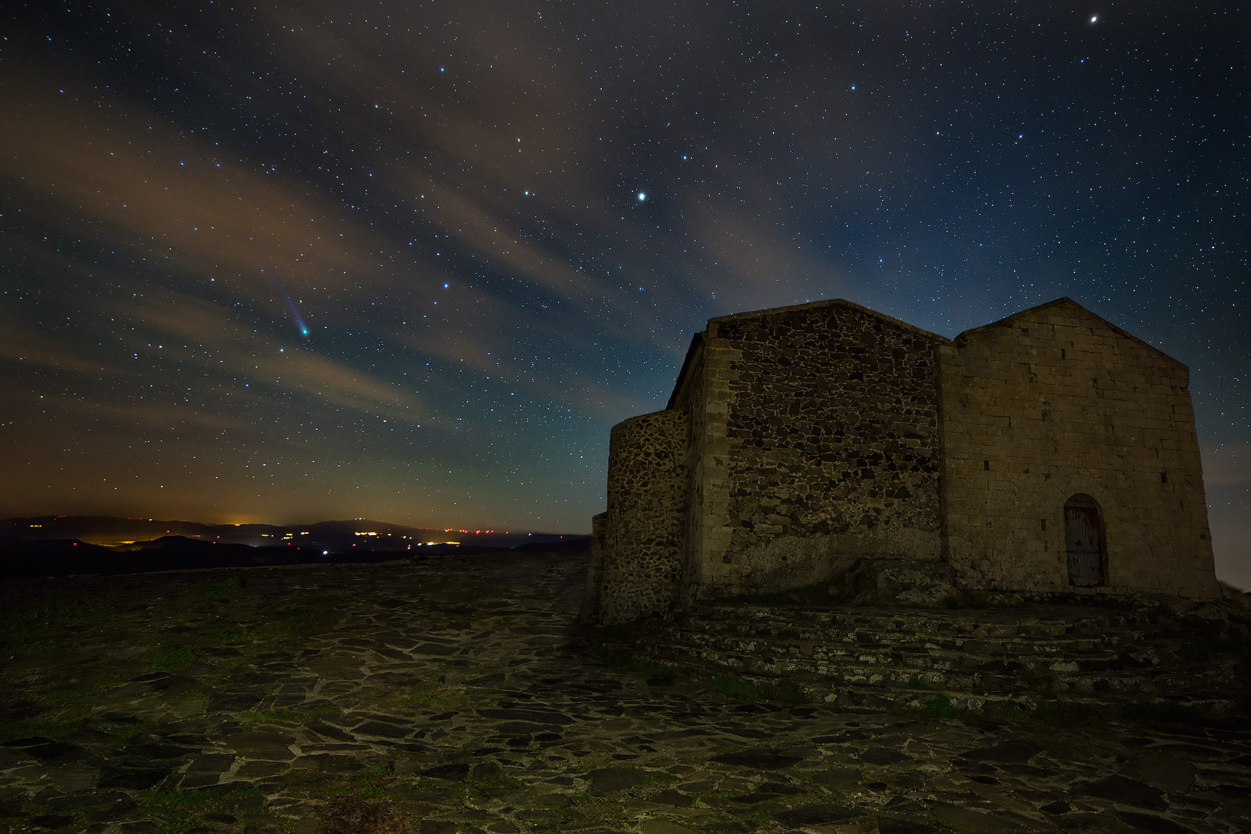 Lovejoy sotto il cielo di Sardegna