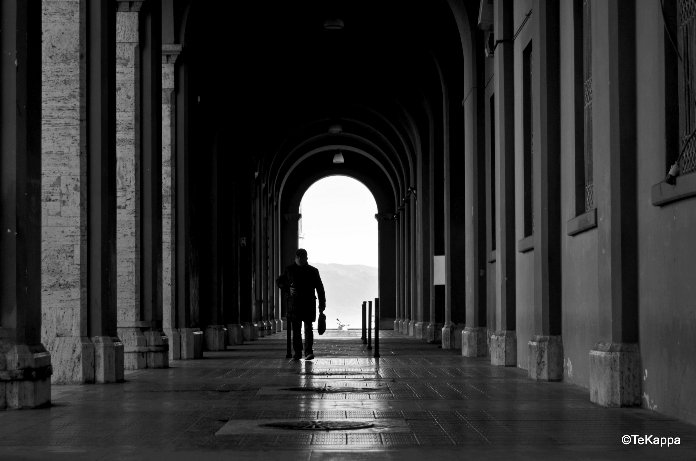 Perugia in BlackandWhite