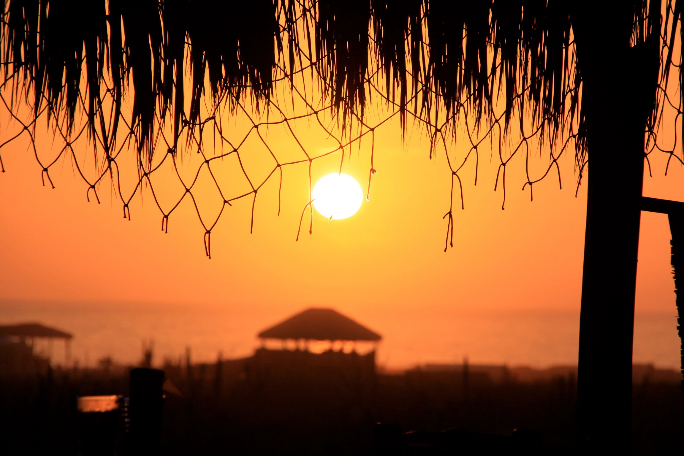 Sunset over the Pacific