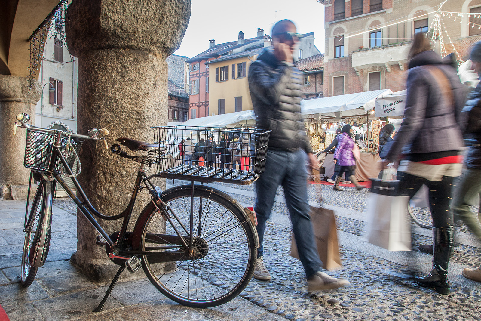 Shopping in Como....