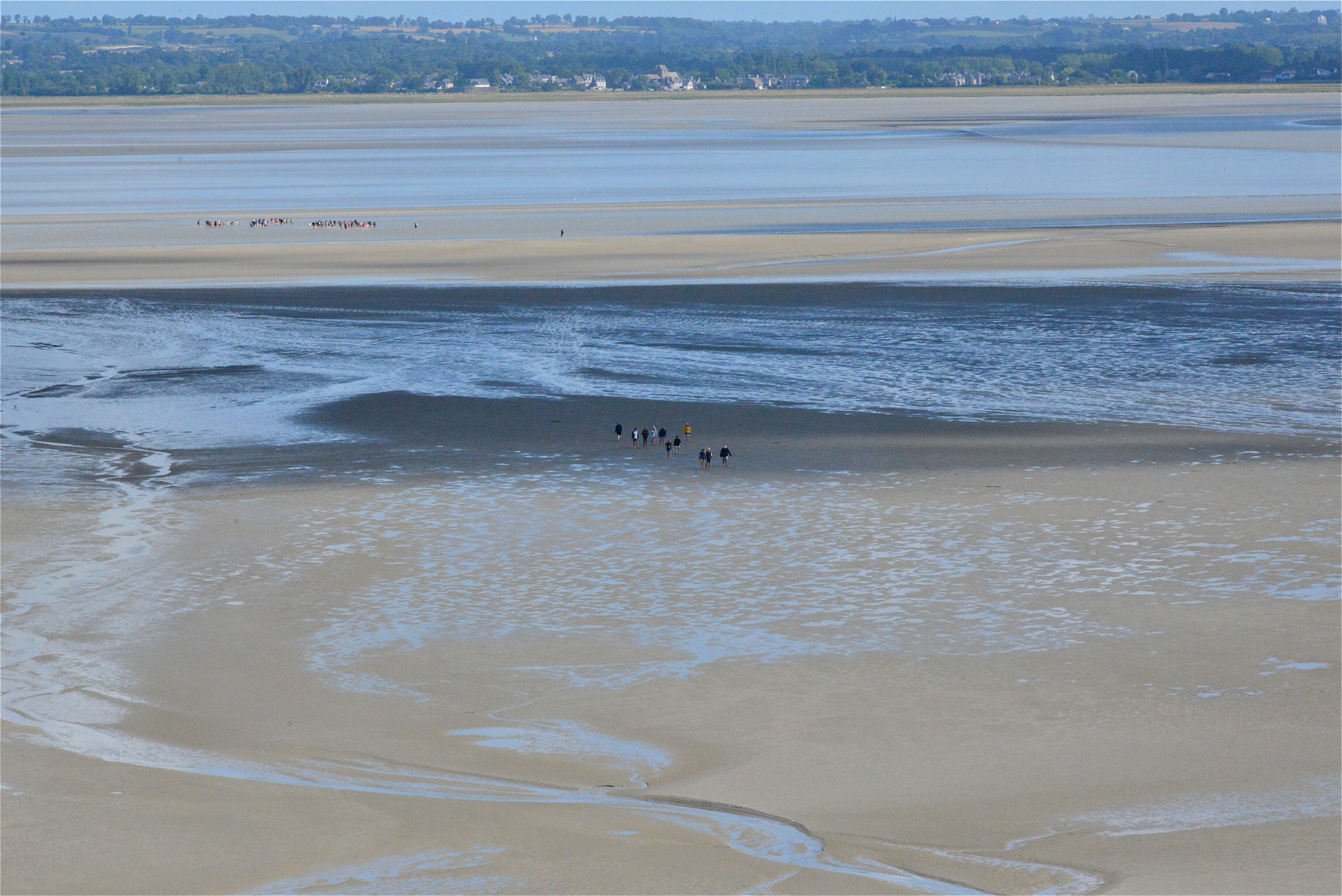 Low tide at Mont Saint Michel