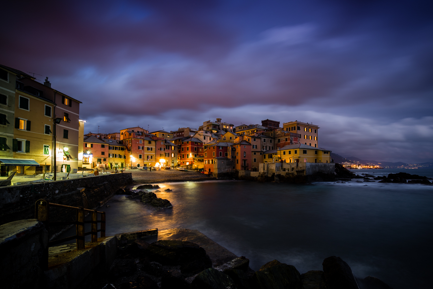 Greetings from the village (Boccadasse)