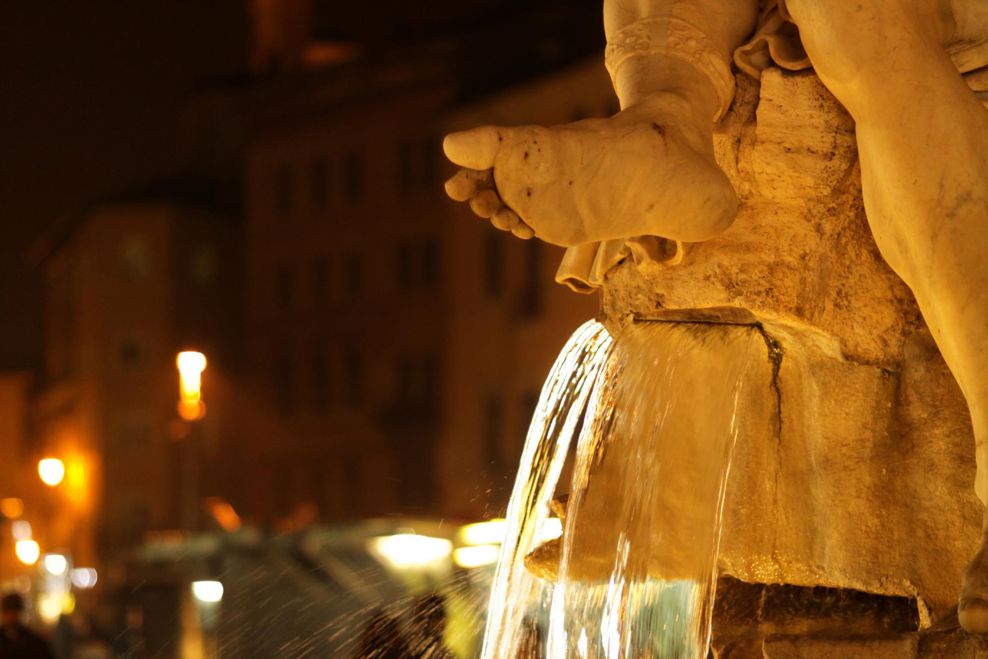 Piazza Navona, Canon FD 85mm f/1.2