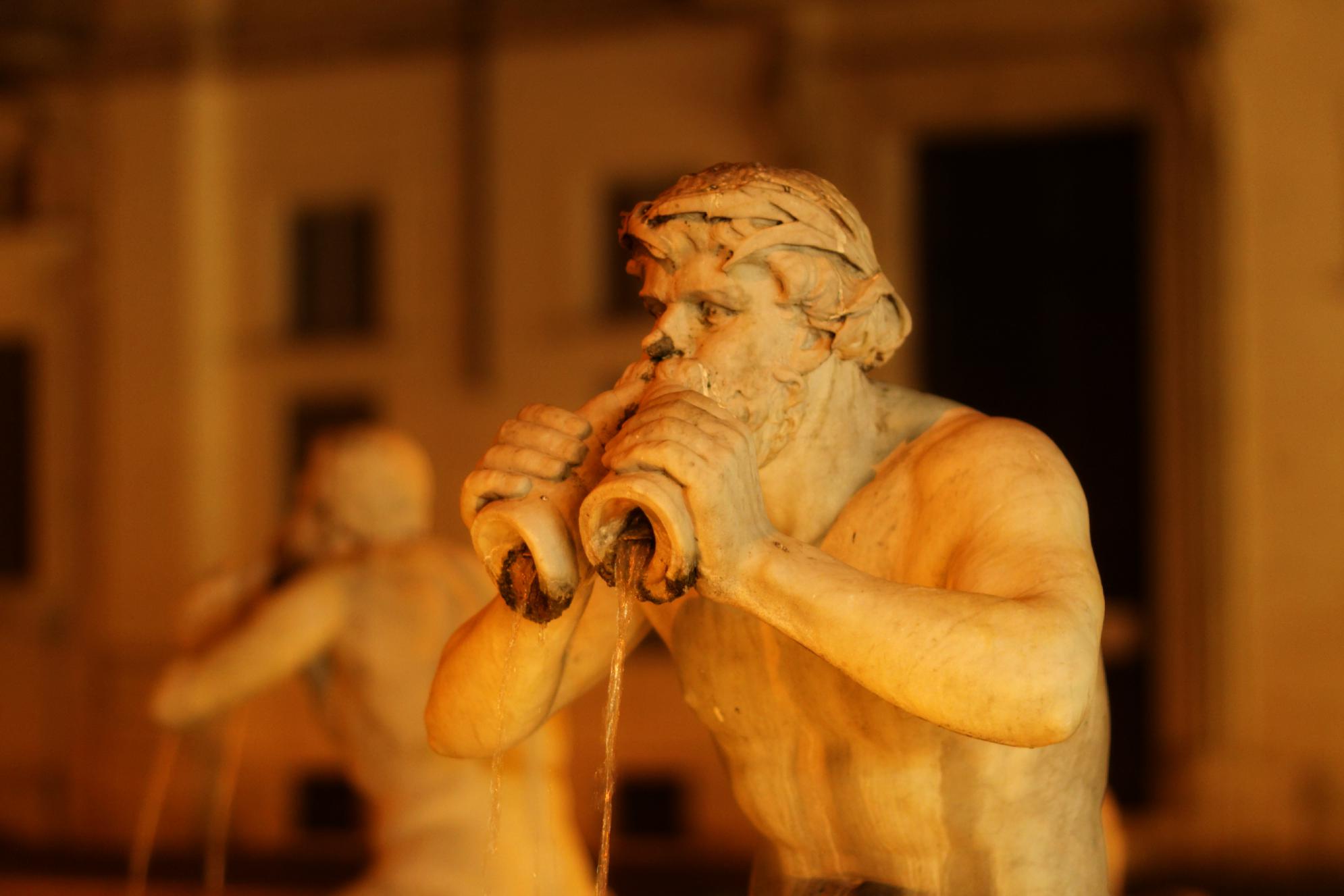 Piazza Navona, Canon FD 85mm f/1.2