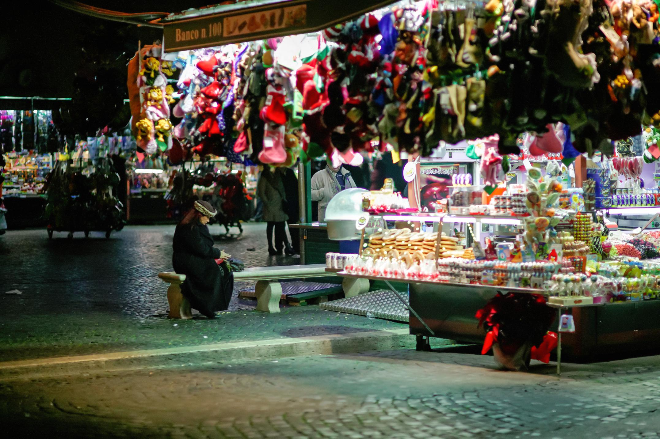 Piazza Navona, Canon FL 55mm f/1.2