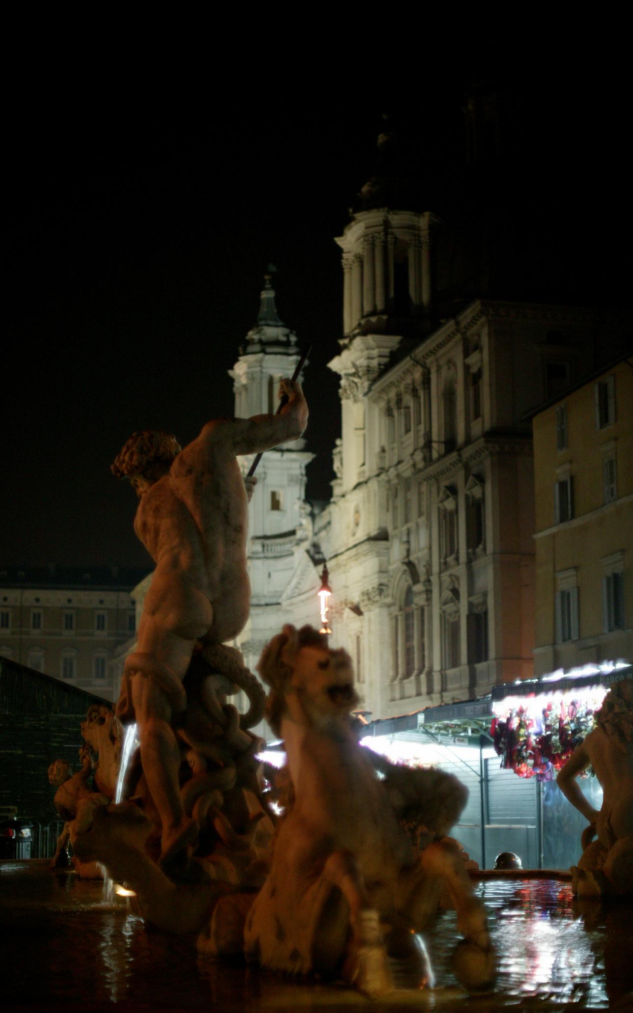 Piazza Navona, Canon FL 55mm f/1.2