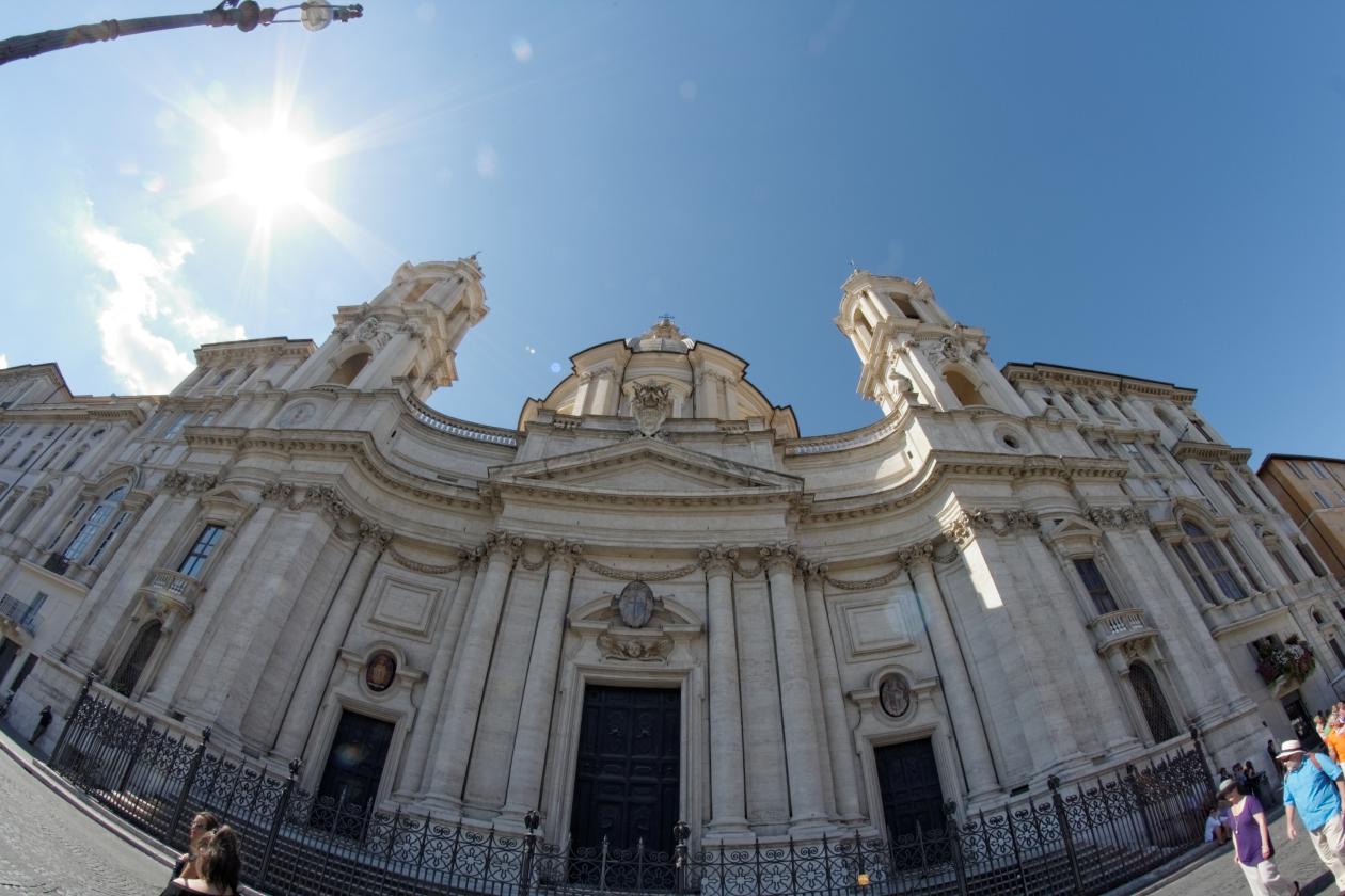 Piazza Navona, Rokinon 8mm f/3.5, Canon EOS 1000d