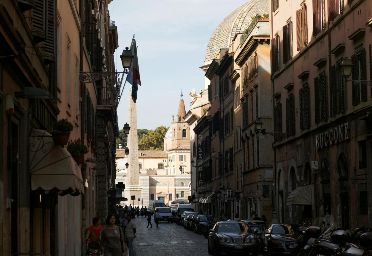 Piazza del Popolo, Leitz Elmarit 90mm f/2.8