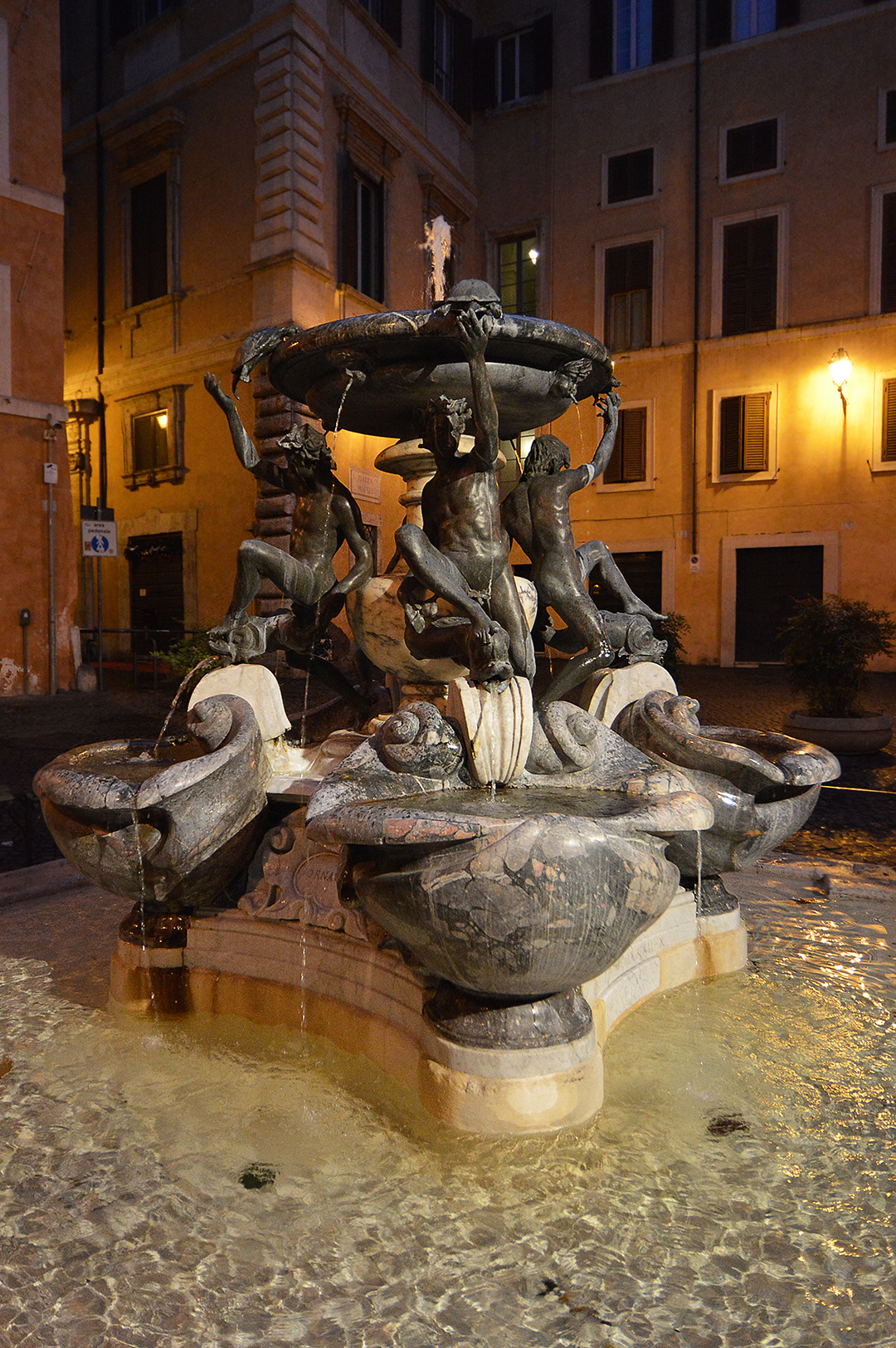 Turtle Fountain-Rome