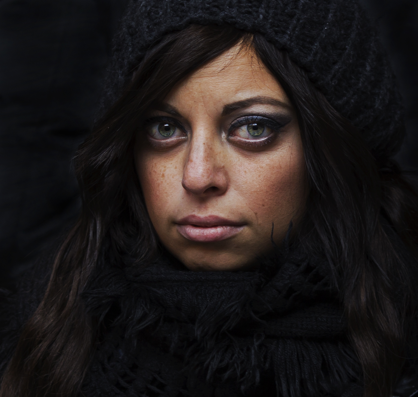 la ragazza dai grandi occhi