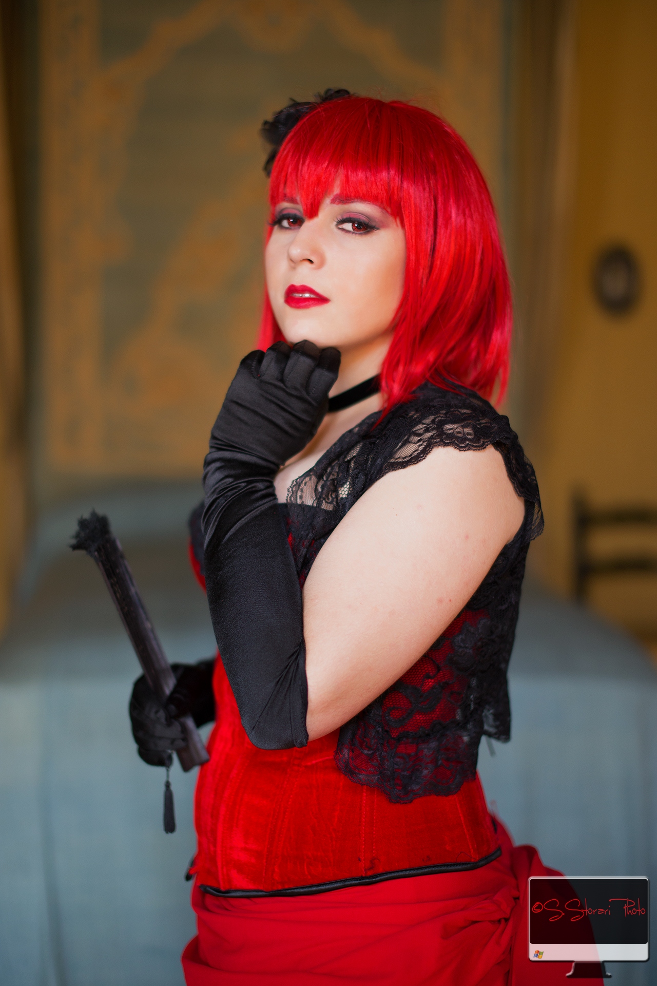 Madame Red (Cosplayer: Giulia Sonnoli)
