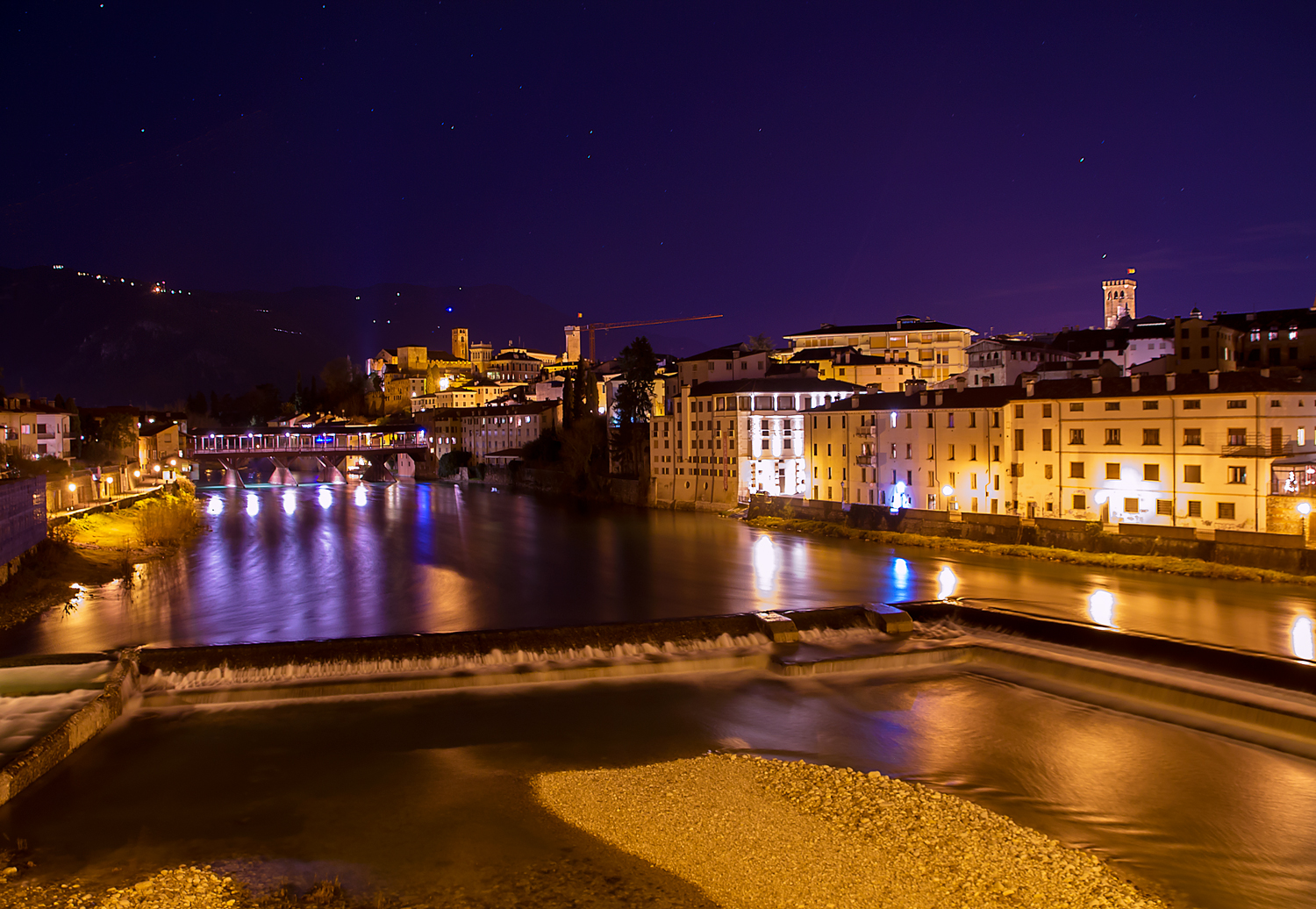 The Ponte Vecchio on the new bridge