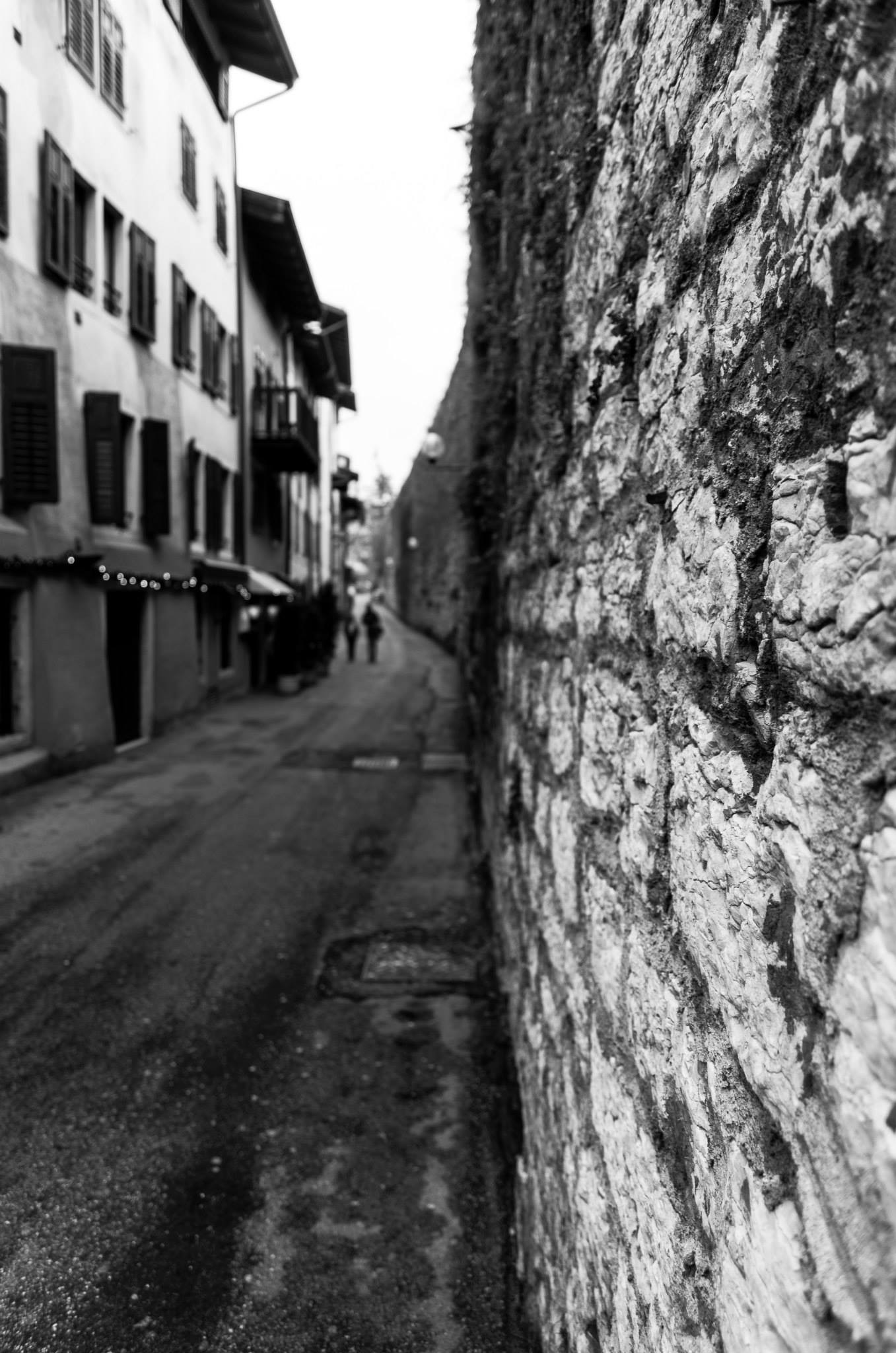 The shoes full of steps ... a pocket full of stones ...