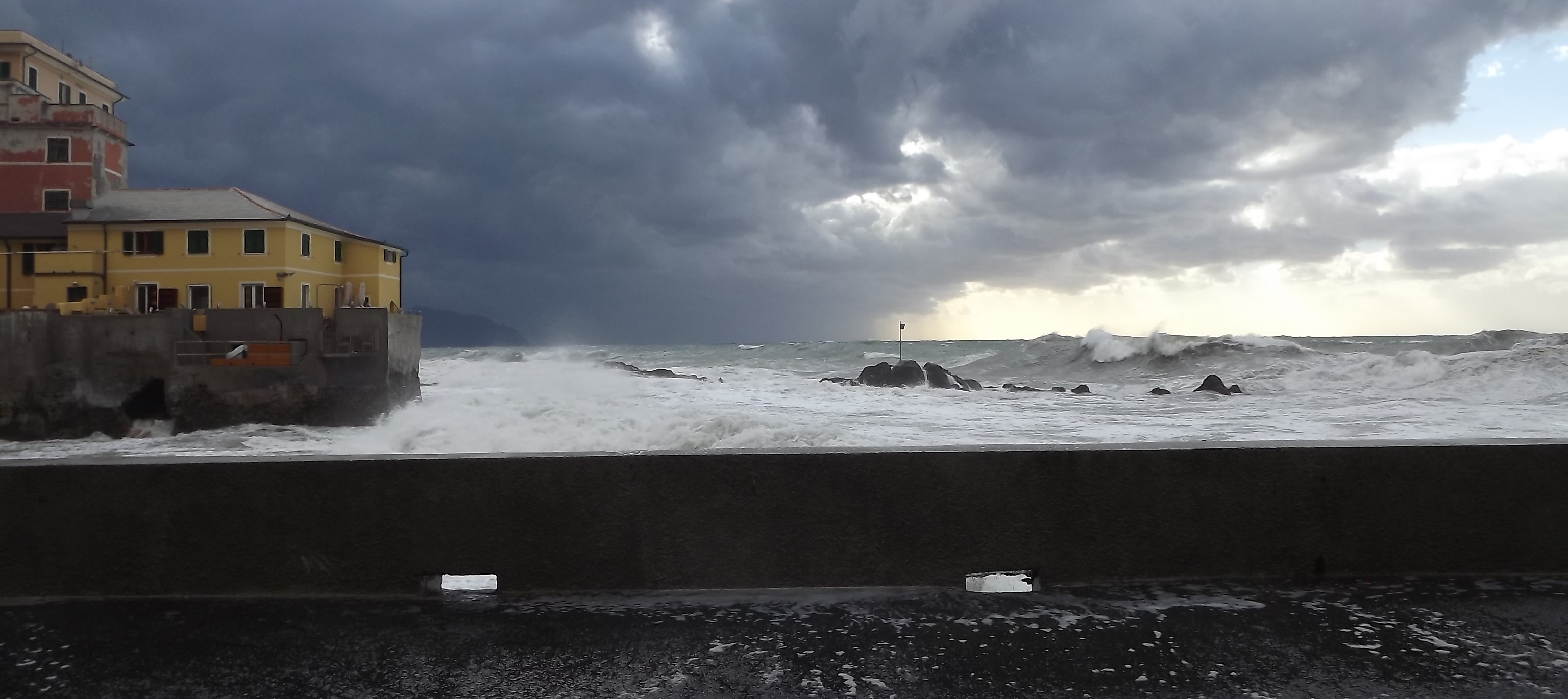 mareggiata Boccadasse, ottobre 2012