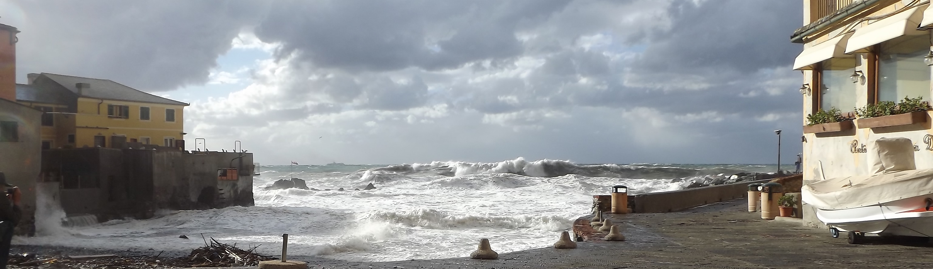 mareggiata Boccadasse, ottobre 2012