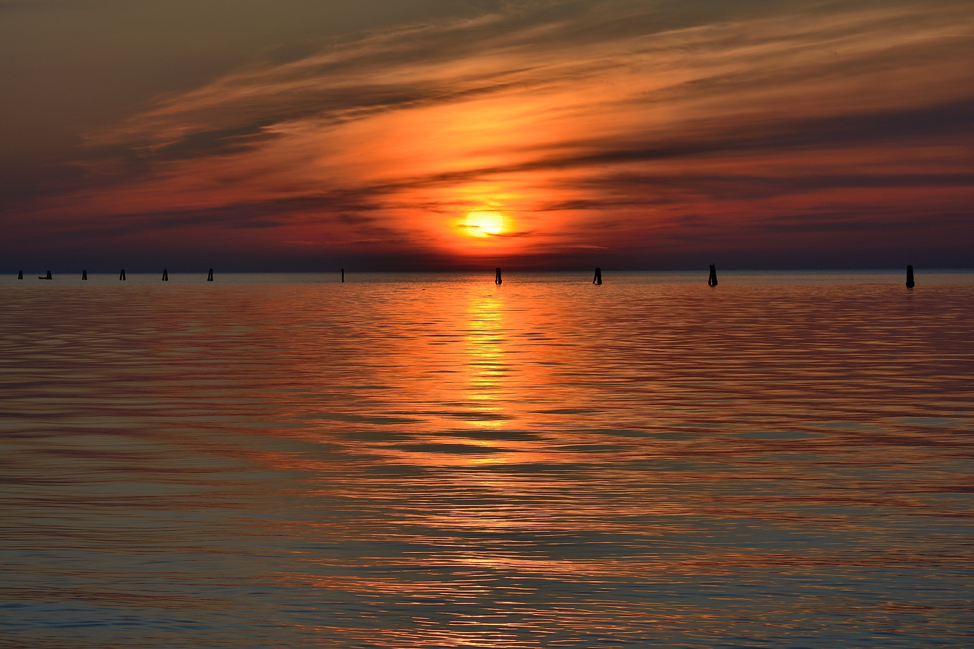 primo tramonto del 2014