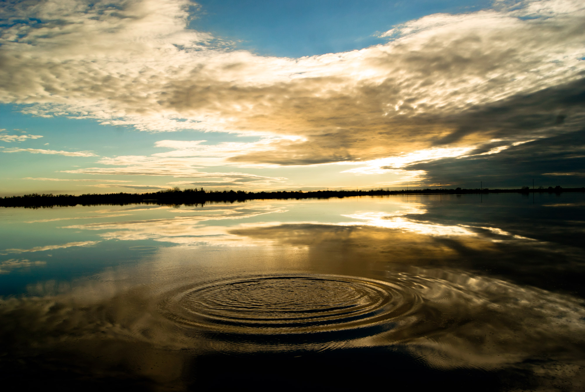 Nuvole sopra la laguna