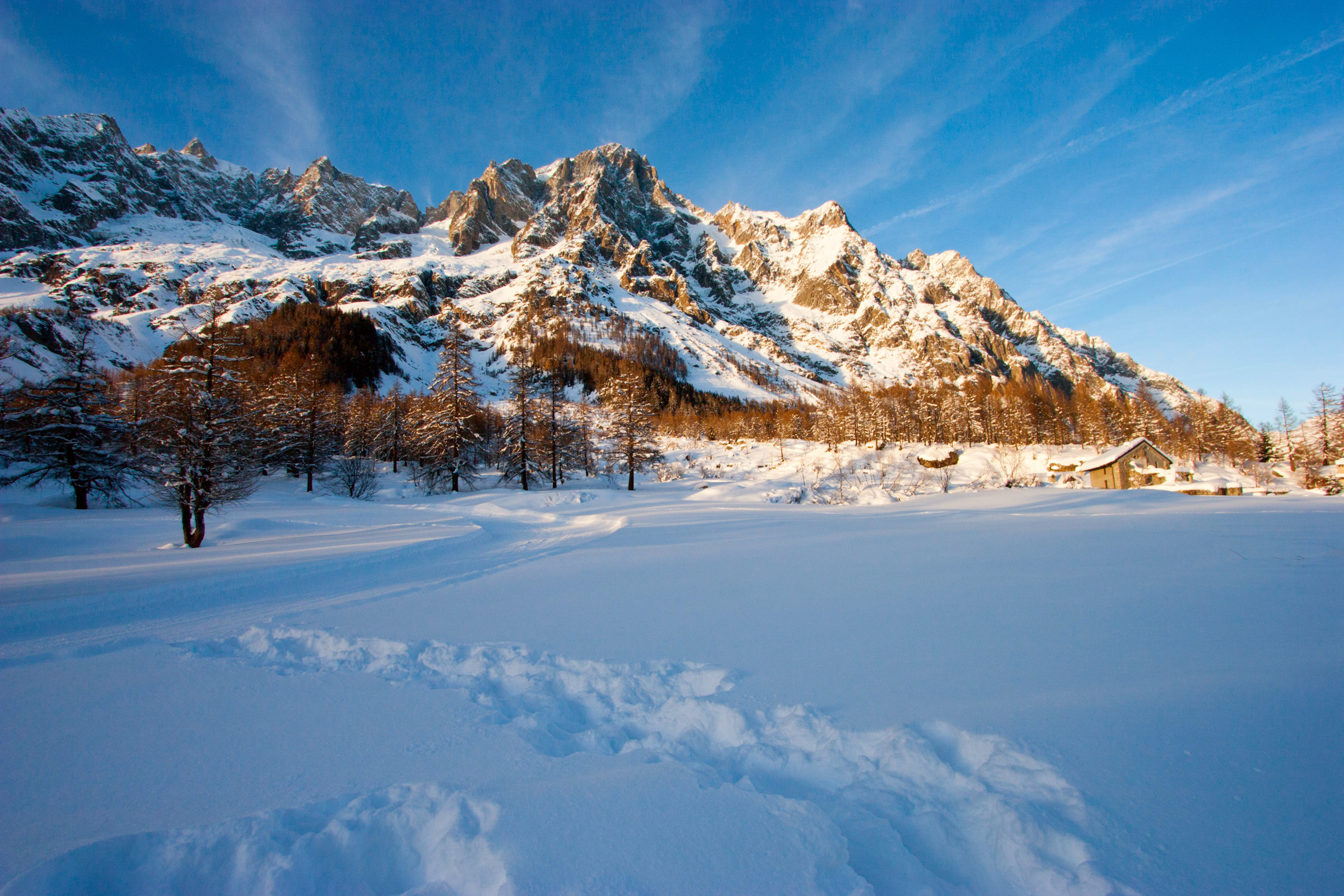 Tramonto in Val Ferret