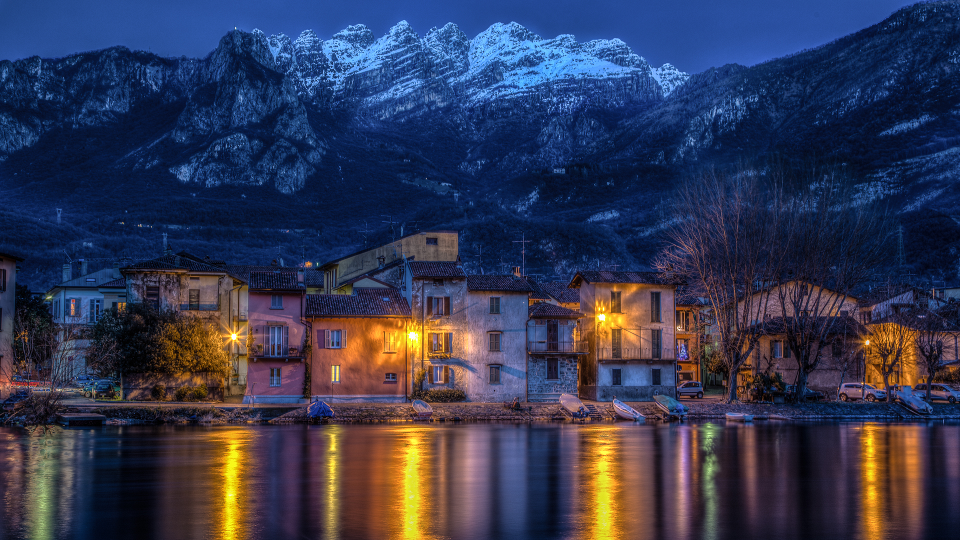 Pescarenico, ora blu!