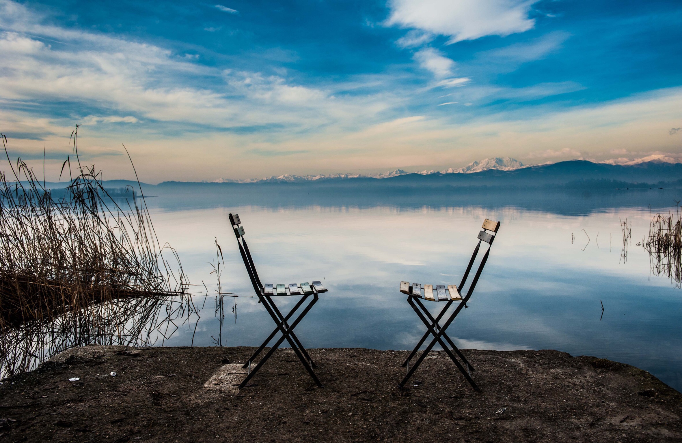 The dark side of the lake