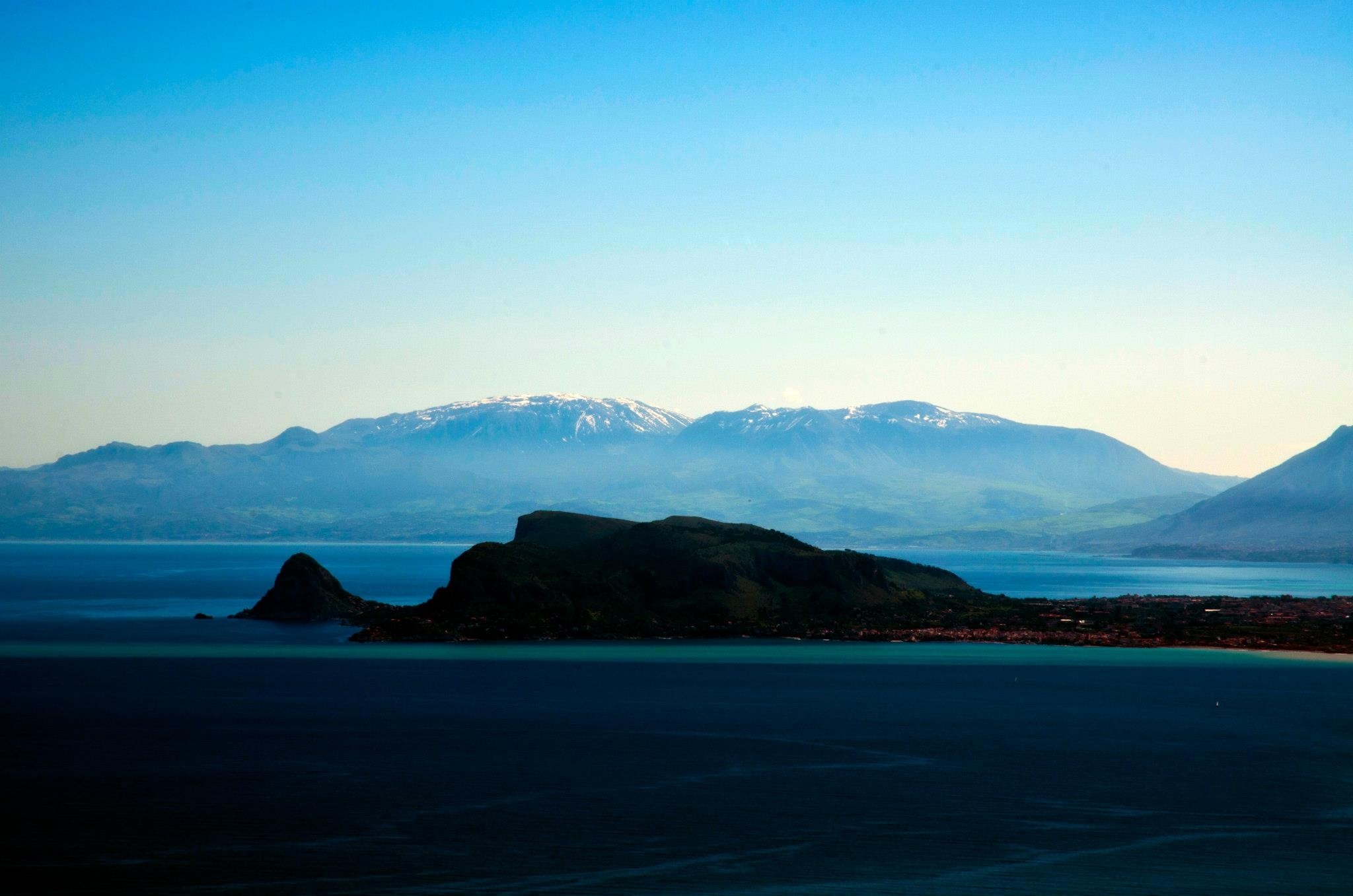 Between land sea and sky