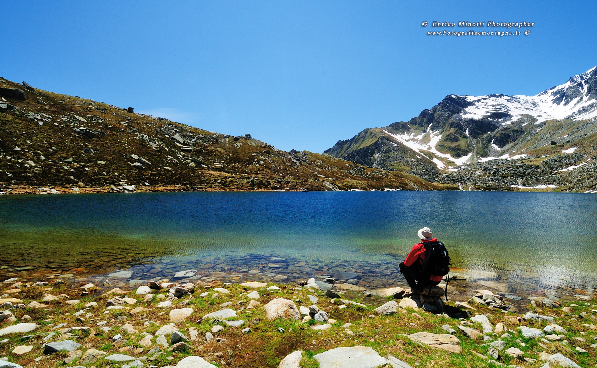 Il lago dell'Acqua Fraggia