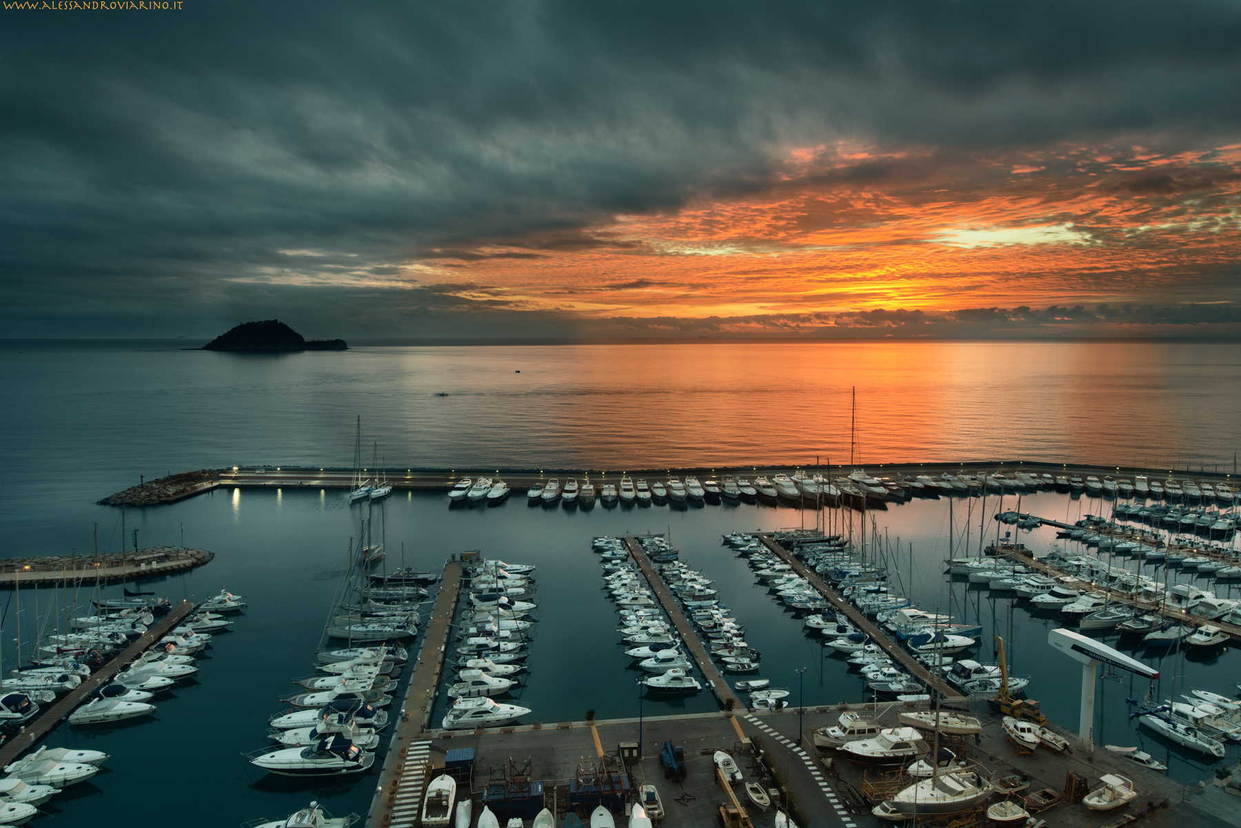 a new dawn on the port of alassio
