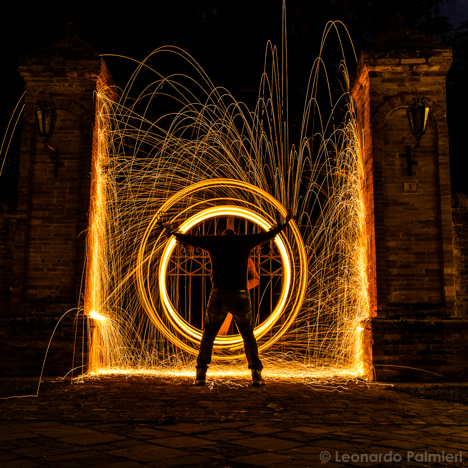 Steel Wool Photography Abbey of Fiastra