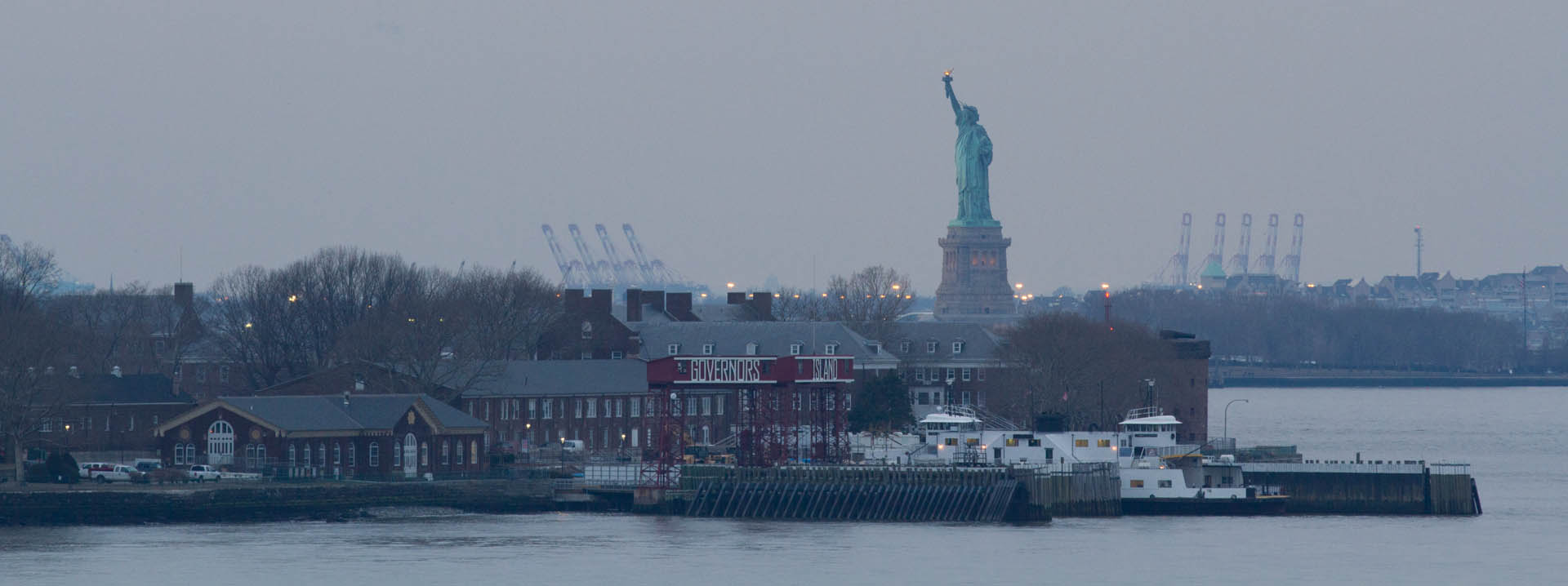 governors island & Lady Liberty