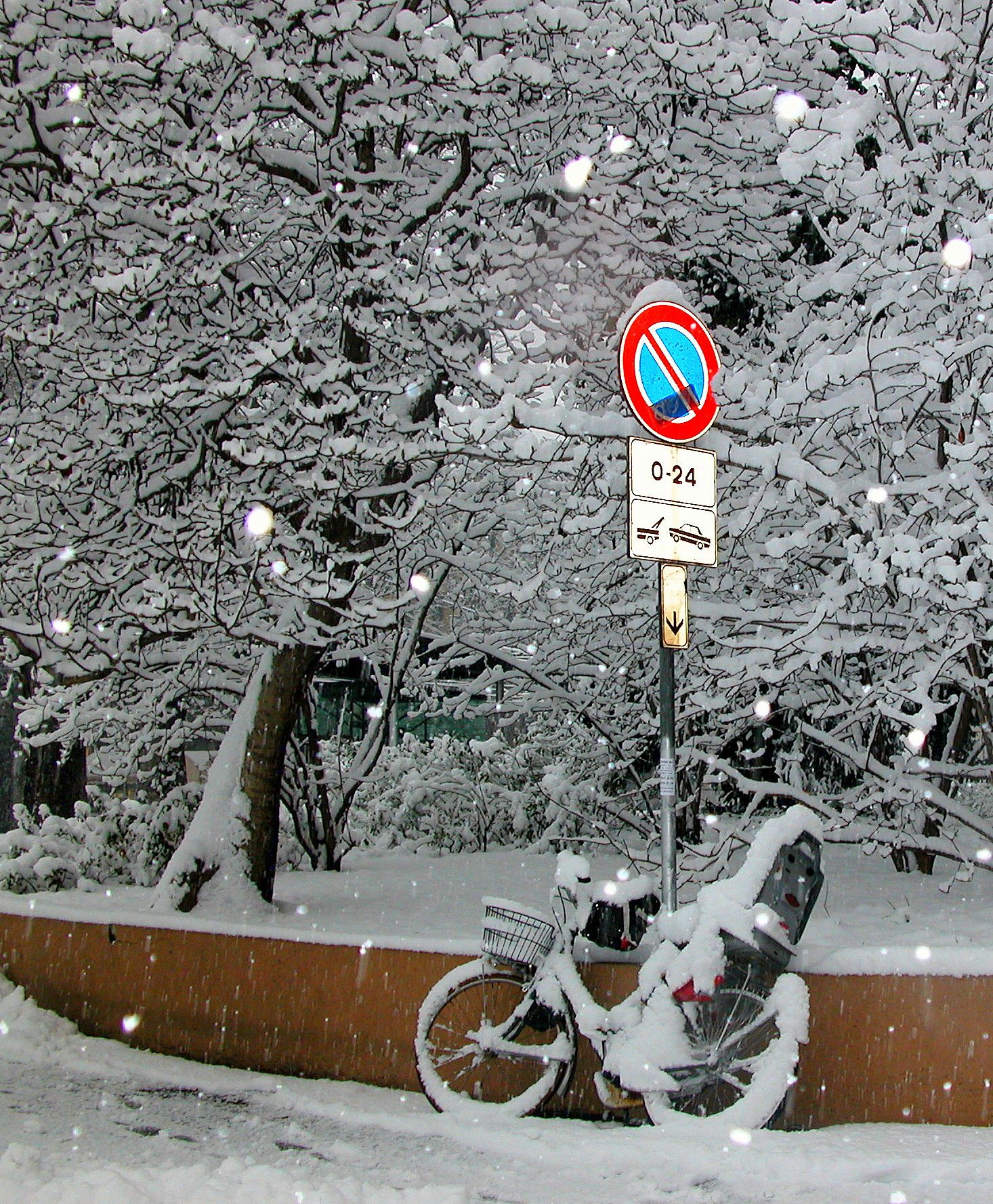 milano e la neve