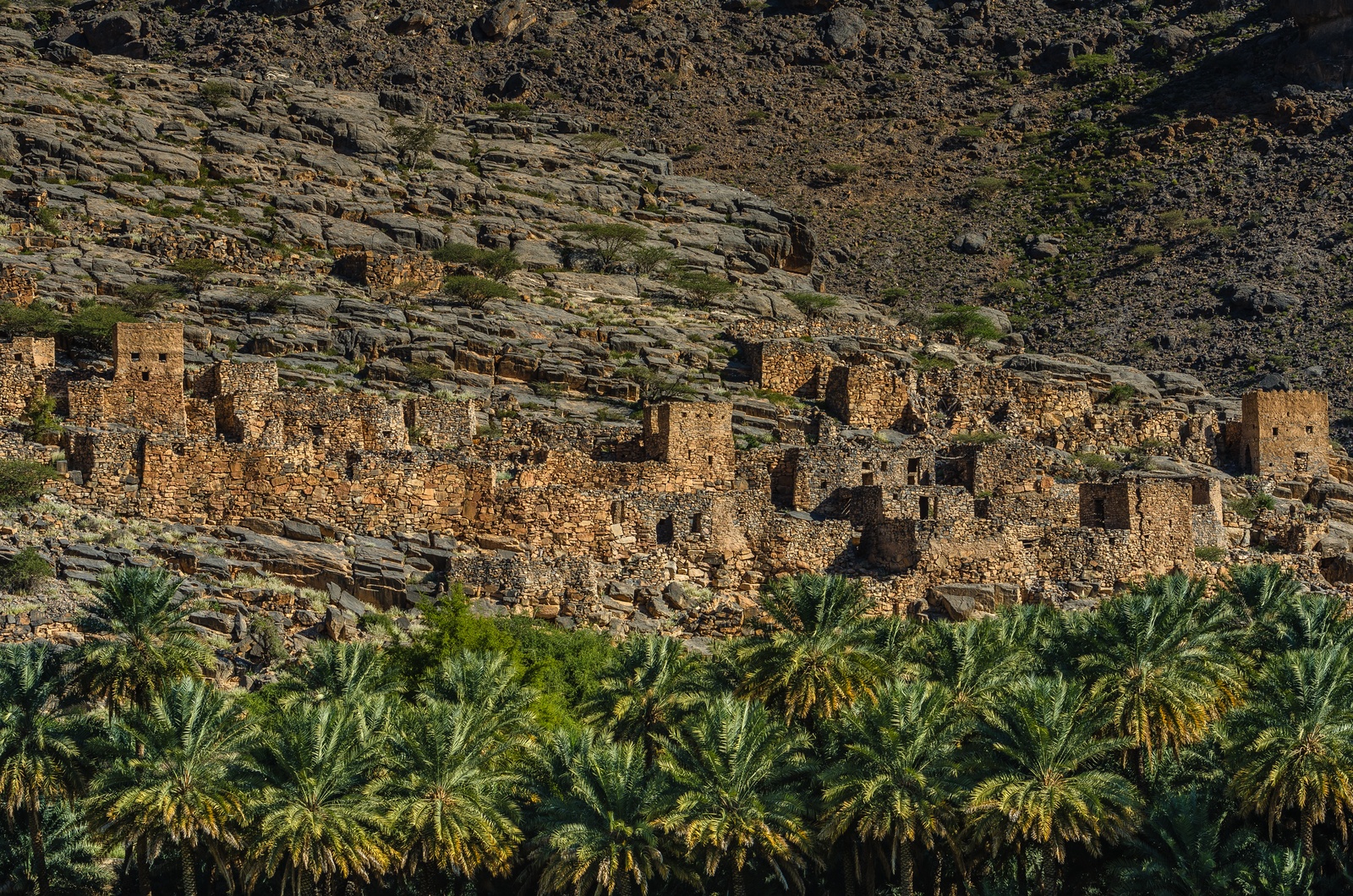Oman - Abandoned village