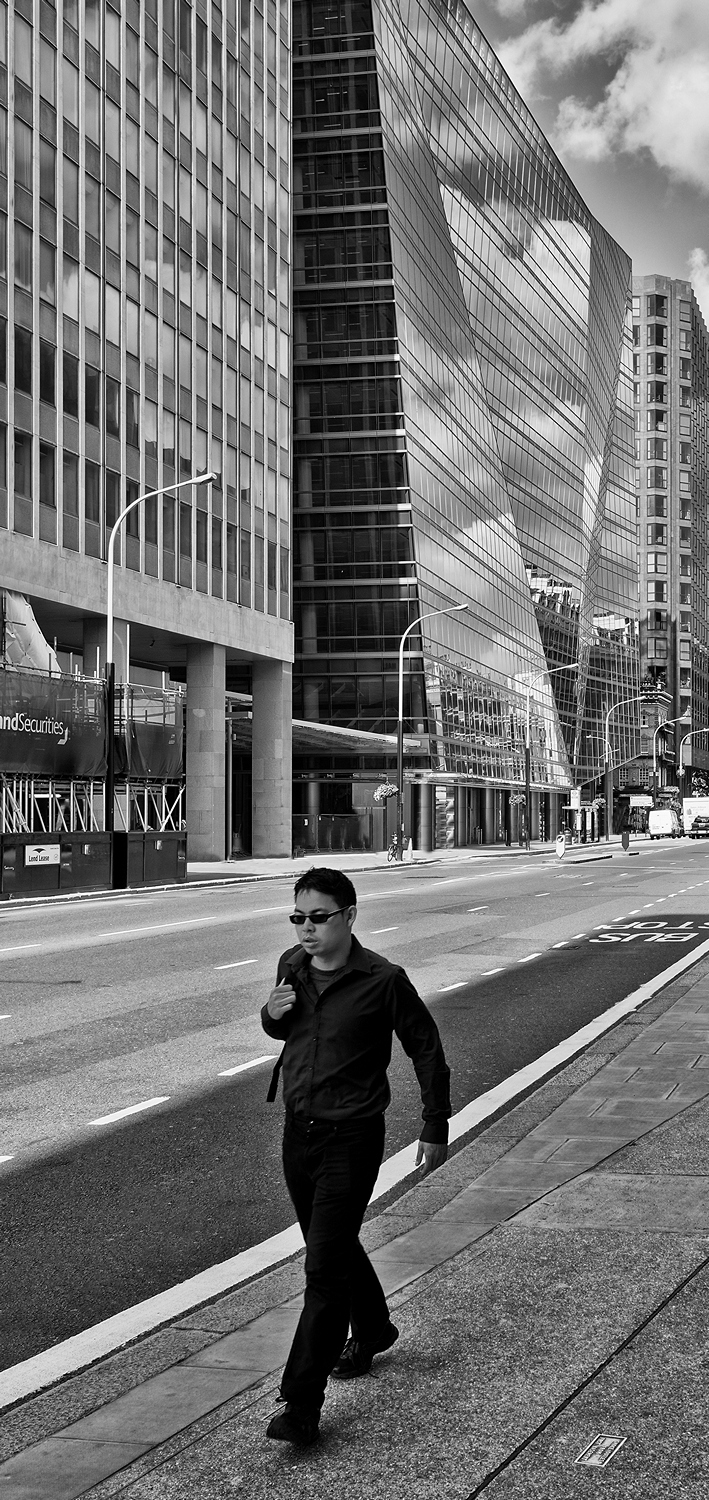 Alone in the city...