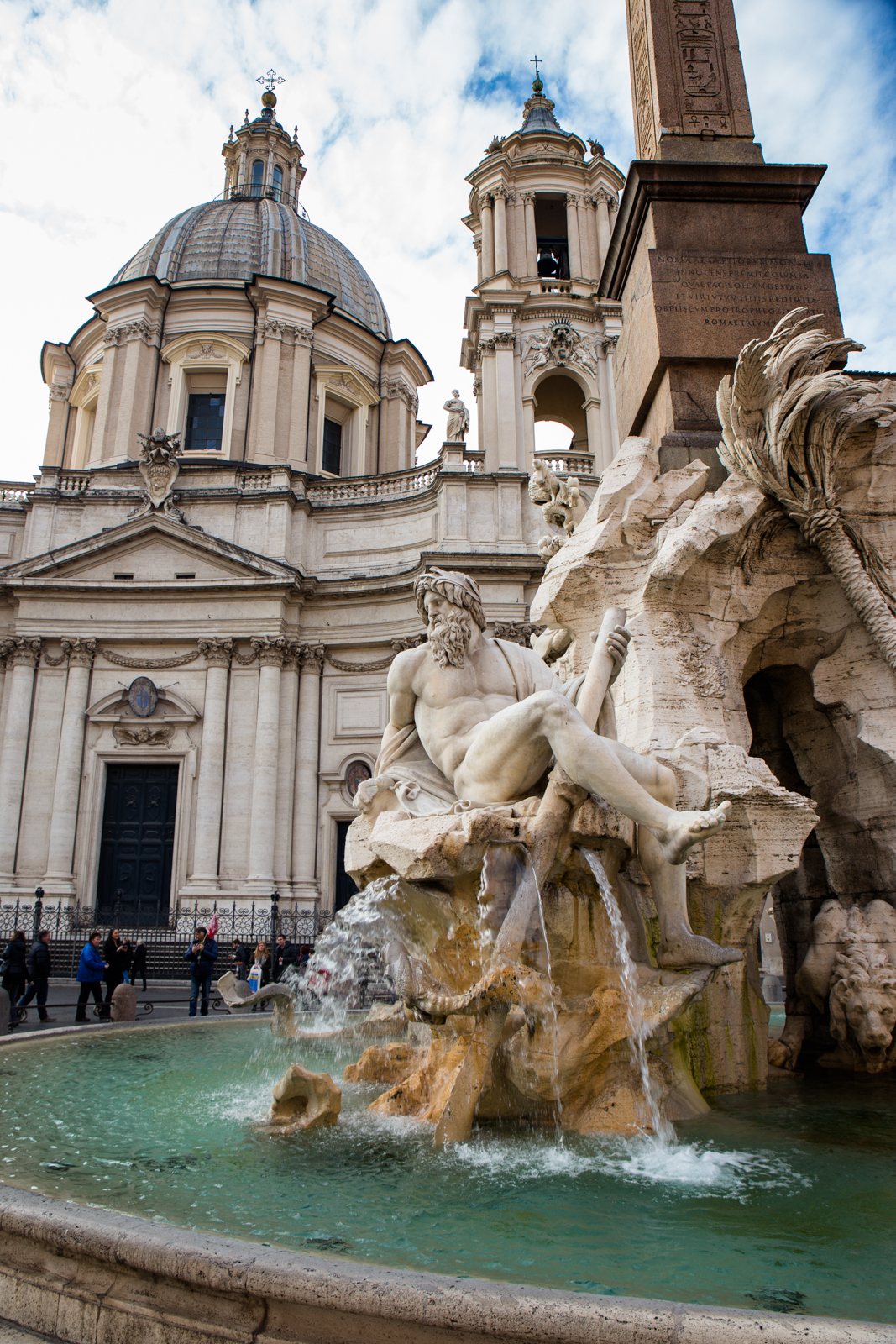 Piazza Navona Fountain of the 4 Rivers