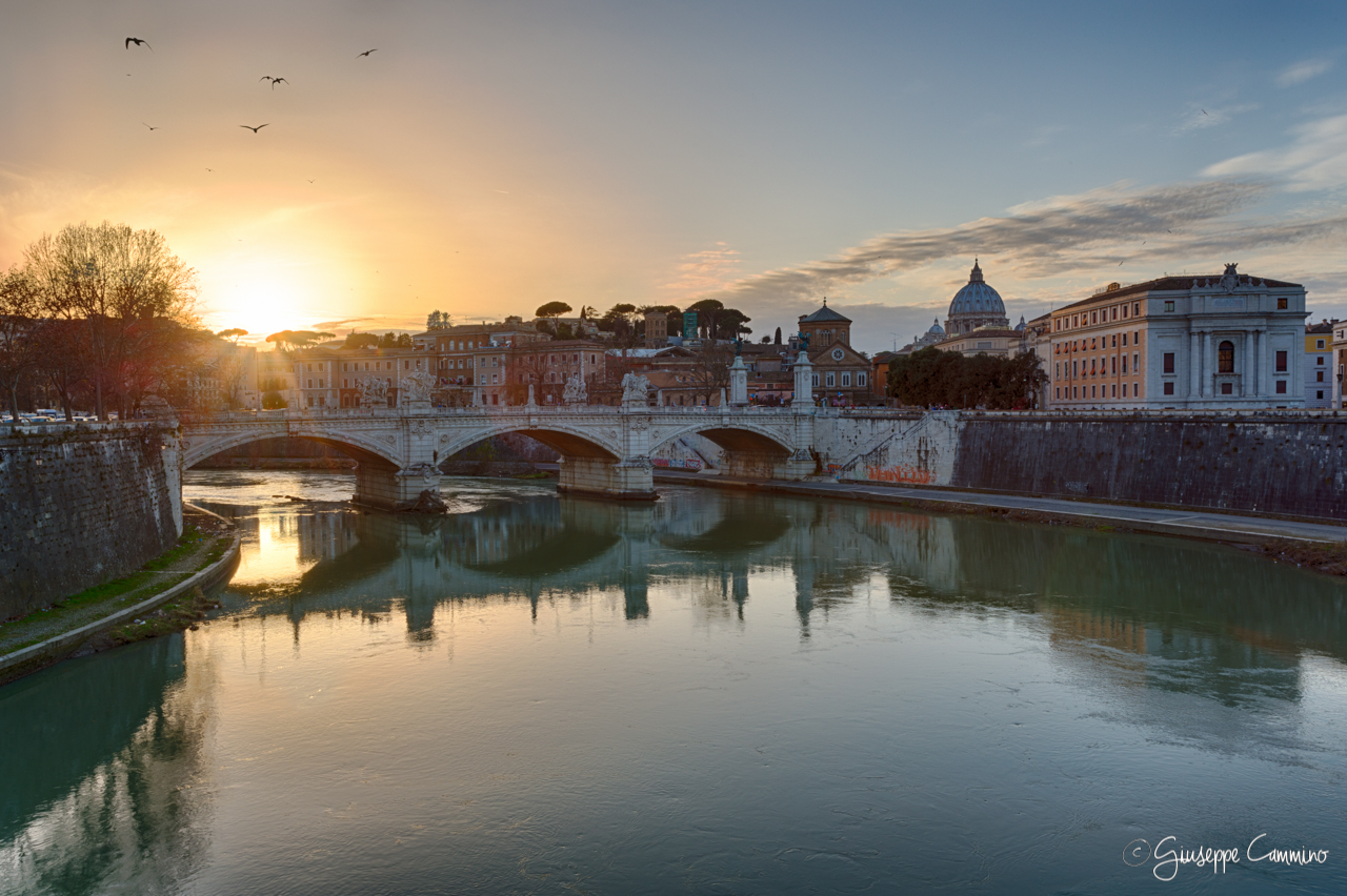 Sunset on Rome - HDR