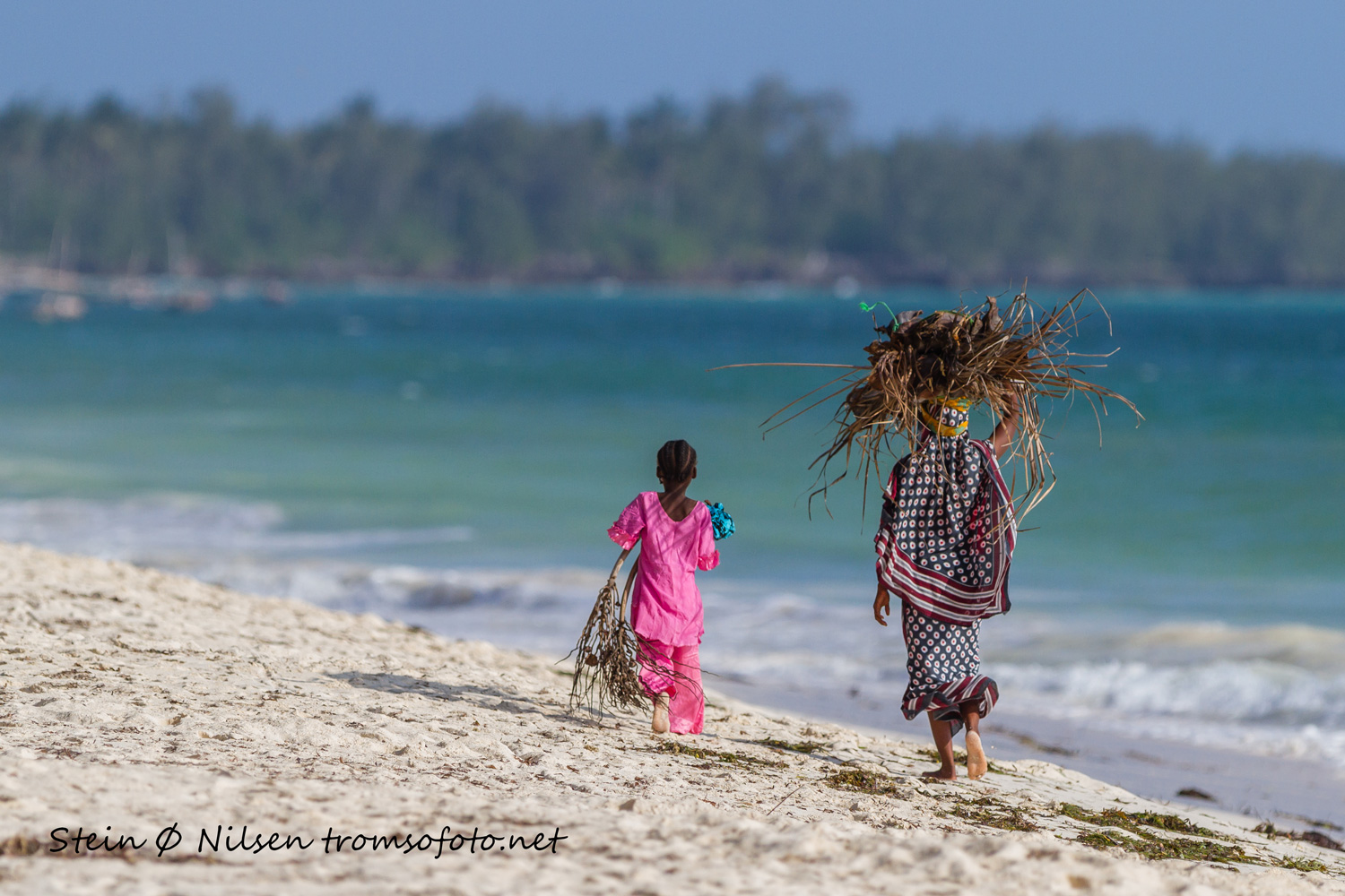 Donna e bambino, Zanzibar
