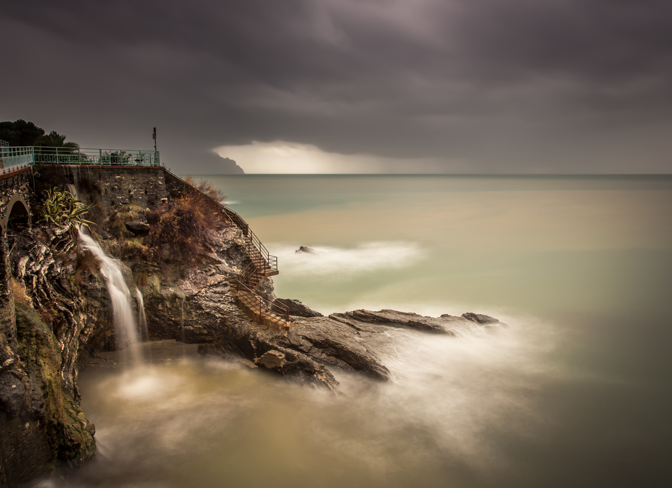 Before and after the storm