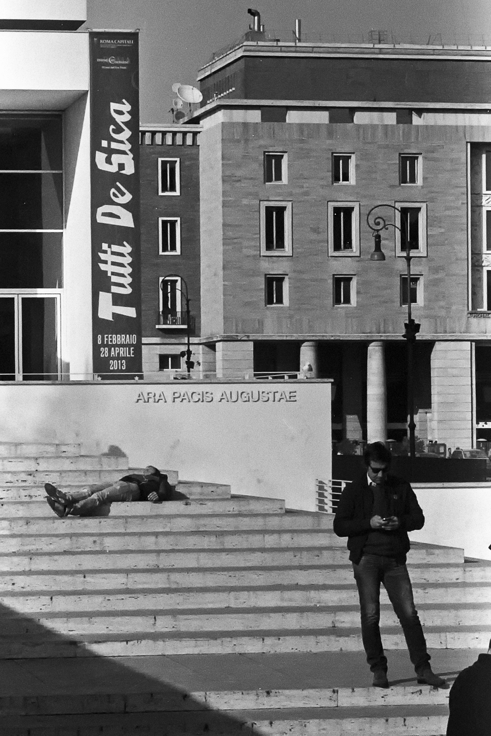 De Sica all'Ara Pacis