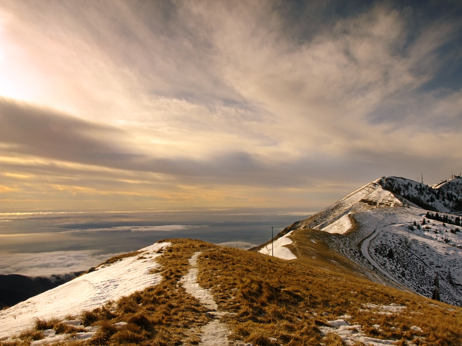 La cresta del Col Visentin