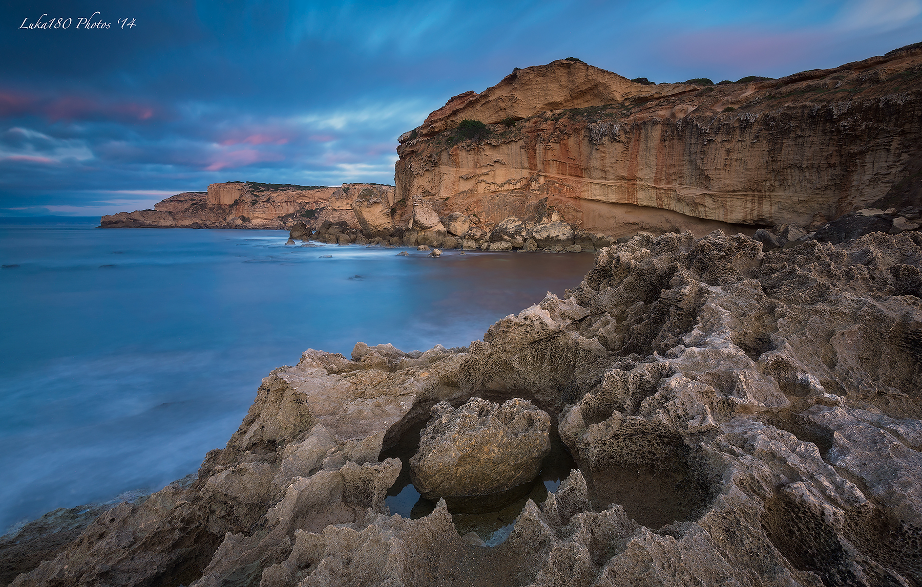 Cliffs of Capo Mannu
