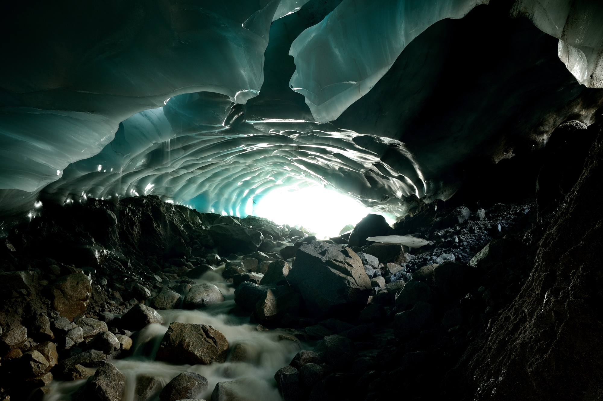 Nel cuore del ghiacciaio