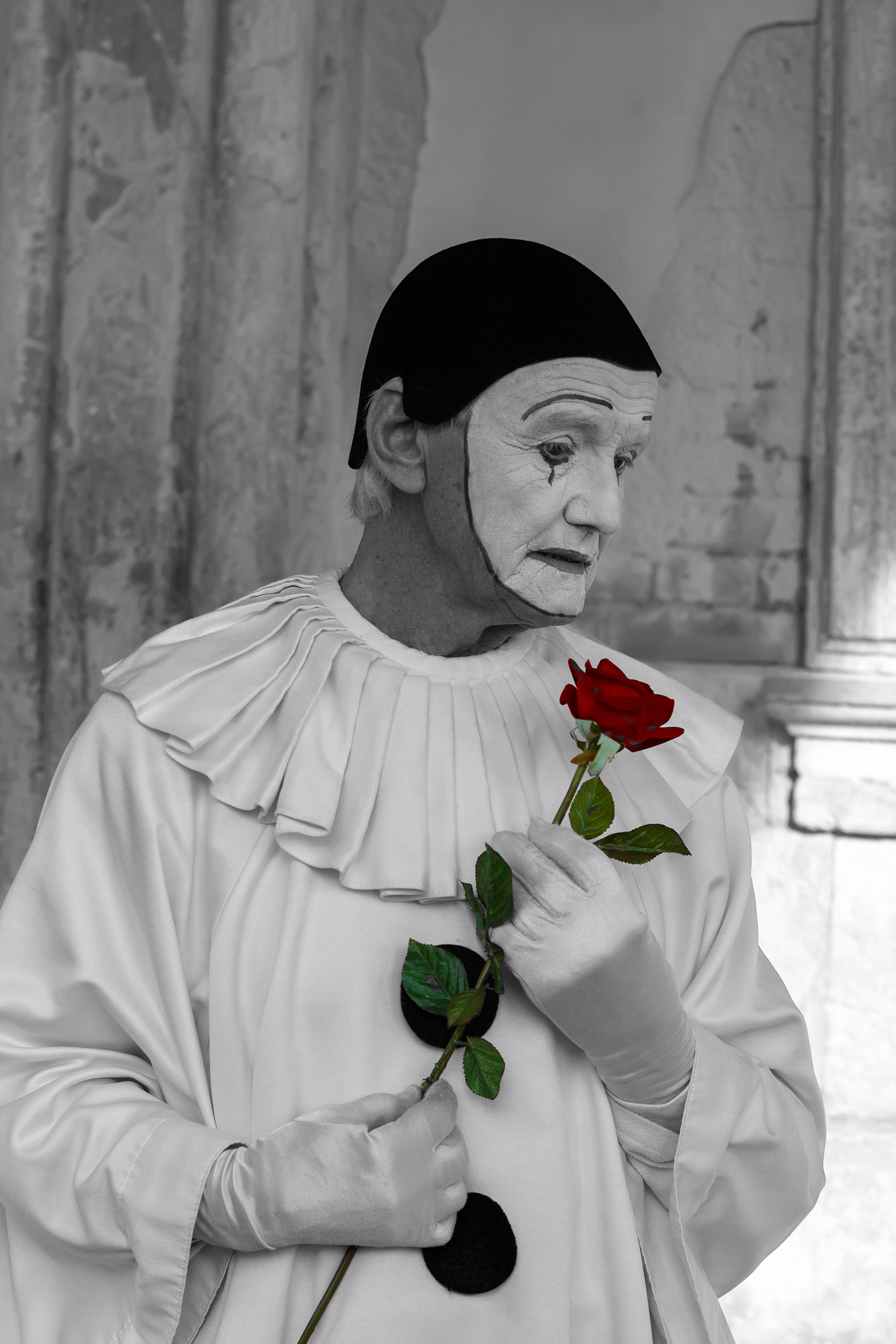 Marck great mime in Venice