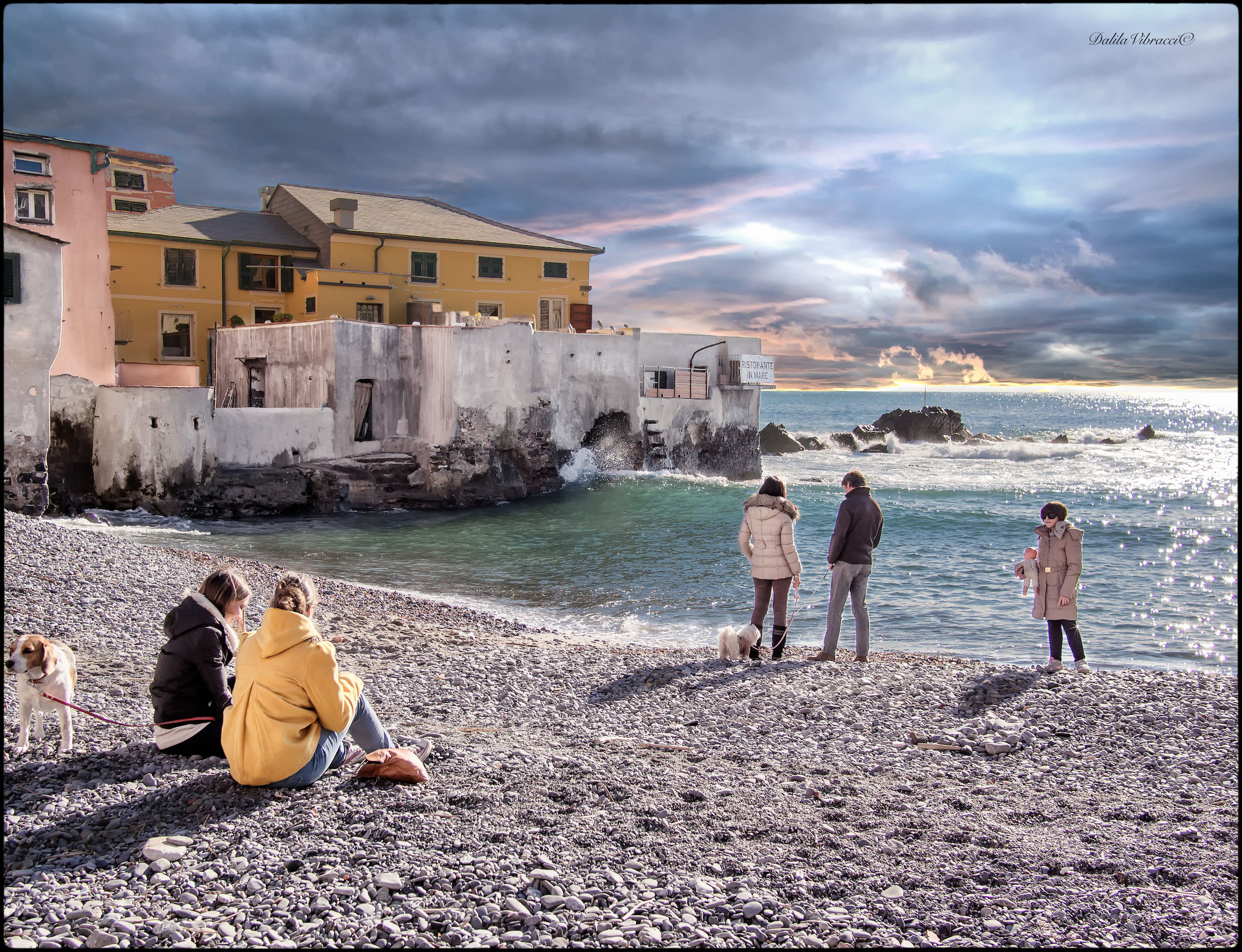 inverno a Boccadasse